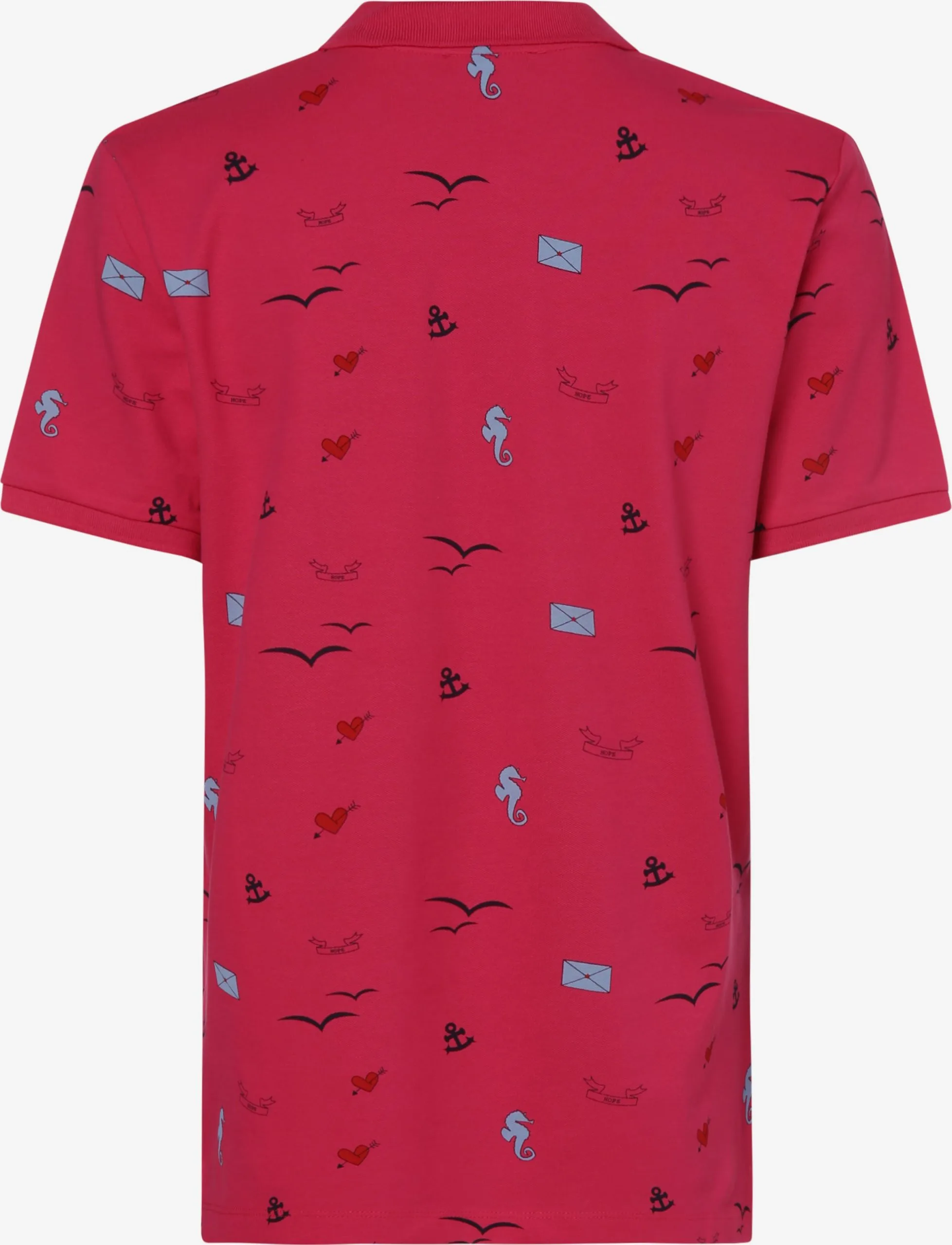 Marie Lund Polos Shirt Dames Fuchsia 2 Marie Lund Polos Shirt Dames Fuchsia - Afbeelding 2