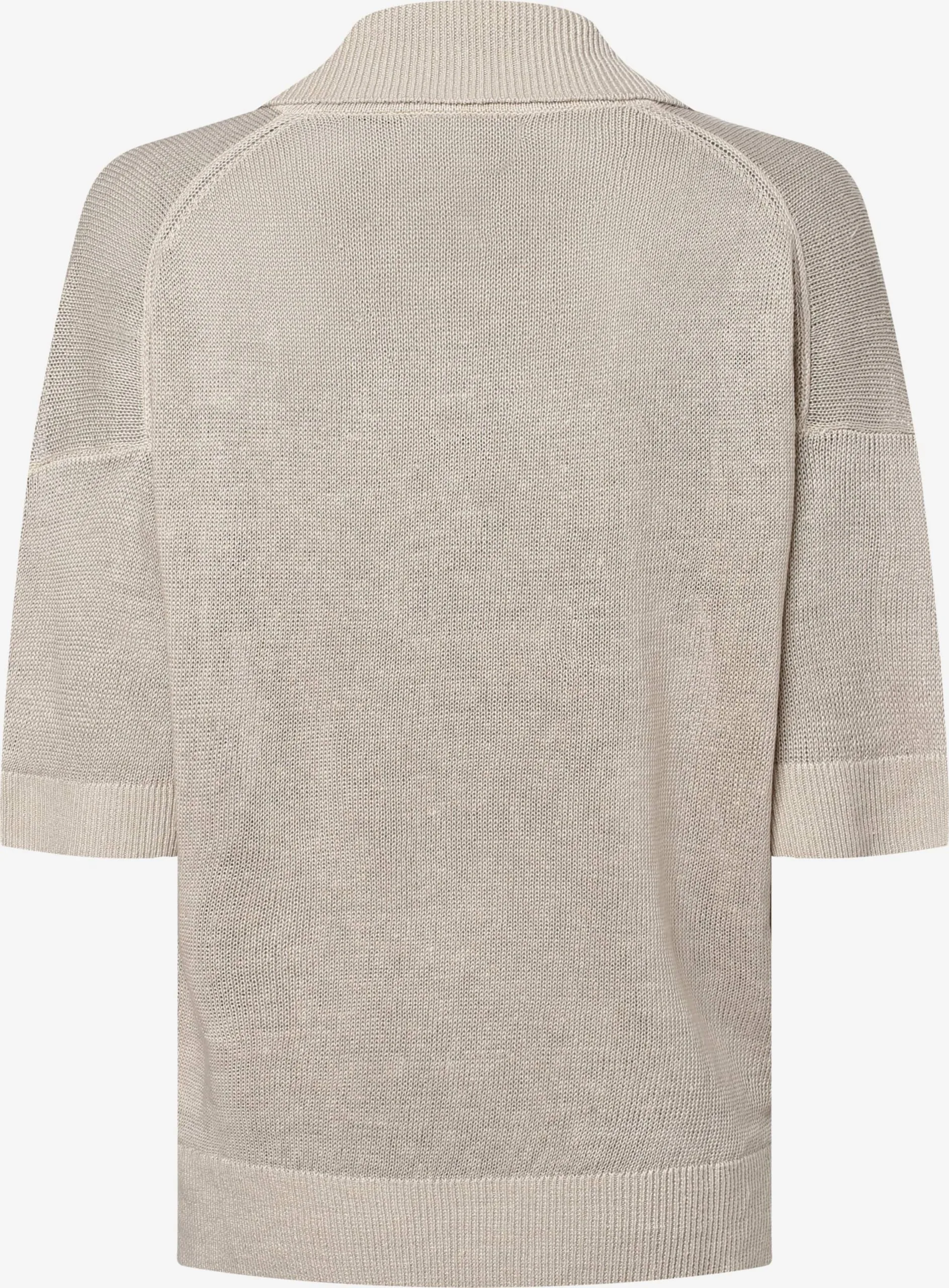 Marie Lund Fijngebreide Truien Trui Dames Beige 2 Marie Lund Fijngebreide Truien Trui Dames Beige - Afbeelding 2