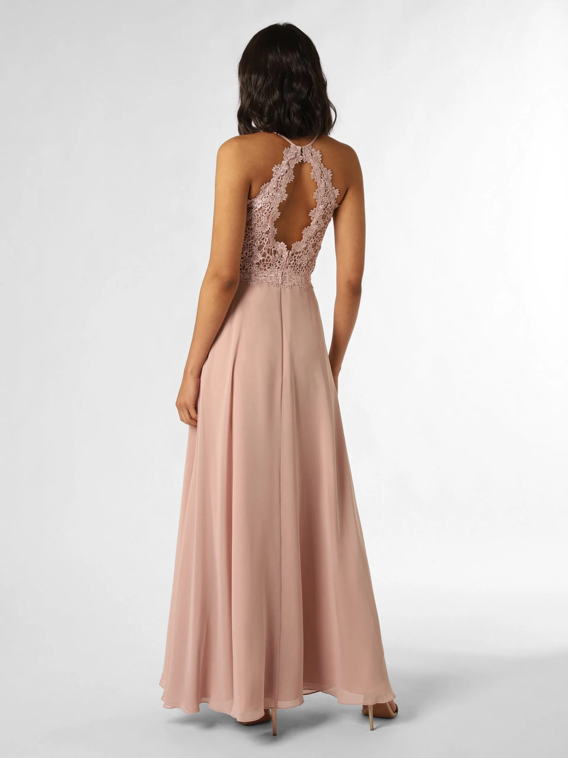Marie Lund Avondjurken Avondjurk Dames Oudroze 2 Marie Lund Avondjurken Avondjurk Dames Oudroze - Afbeelding 2