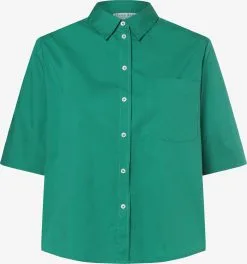 Marie Lund Blouses Met Korte Mouw Blouse Dames Groen