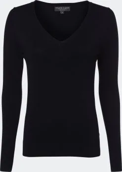 Marie Lund Basic Truien Trui Dames Marine