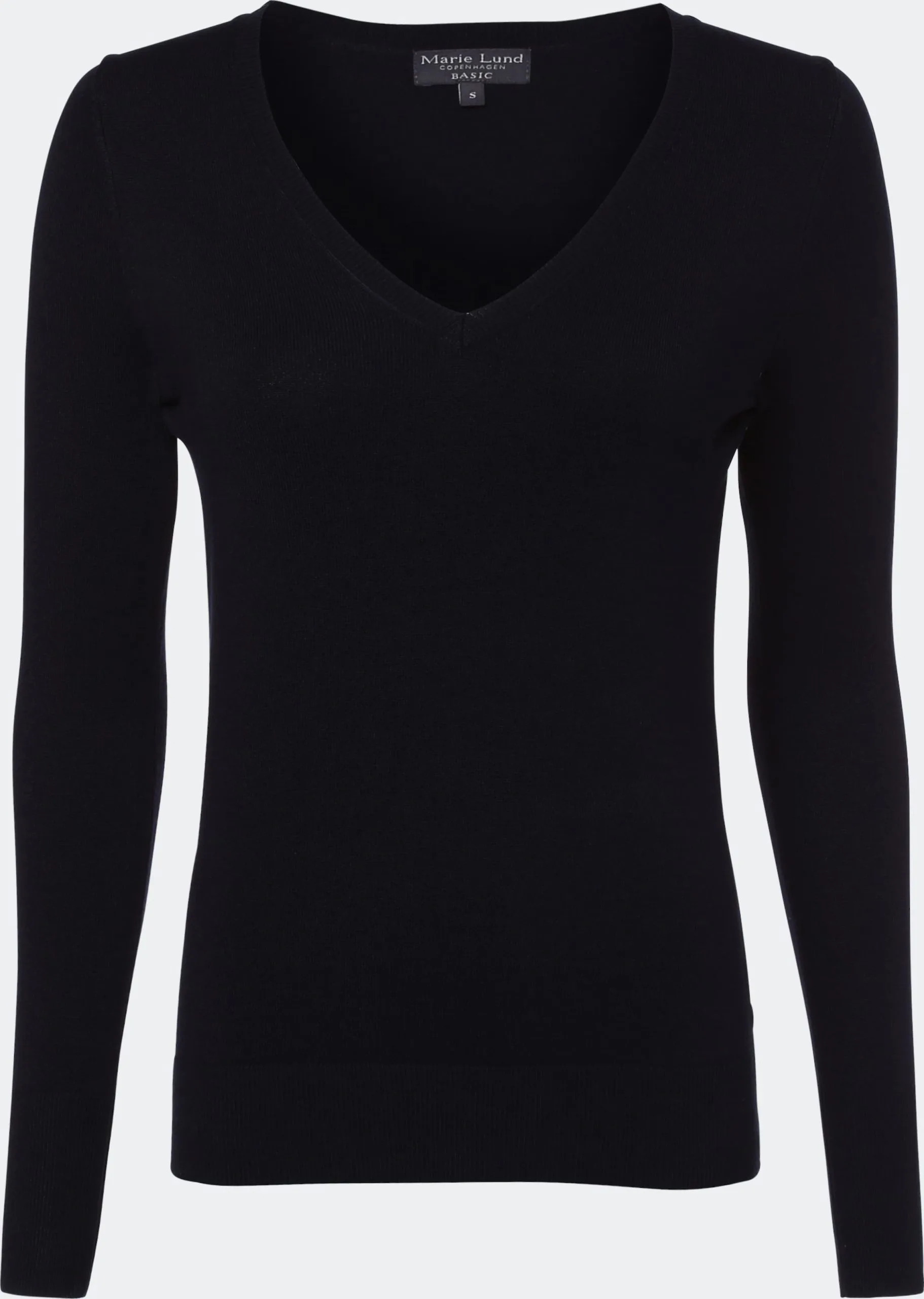 Marie Lund Basic Truien Trui Dames Marine 1 Marie Lund Basic Truien Trui Dames Marine