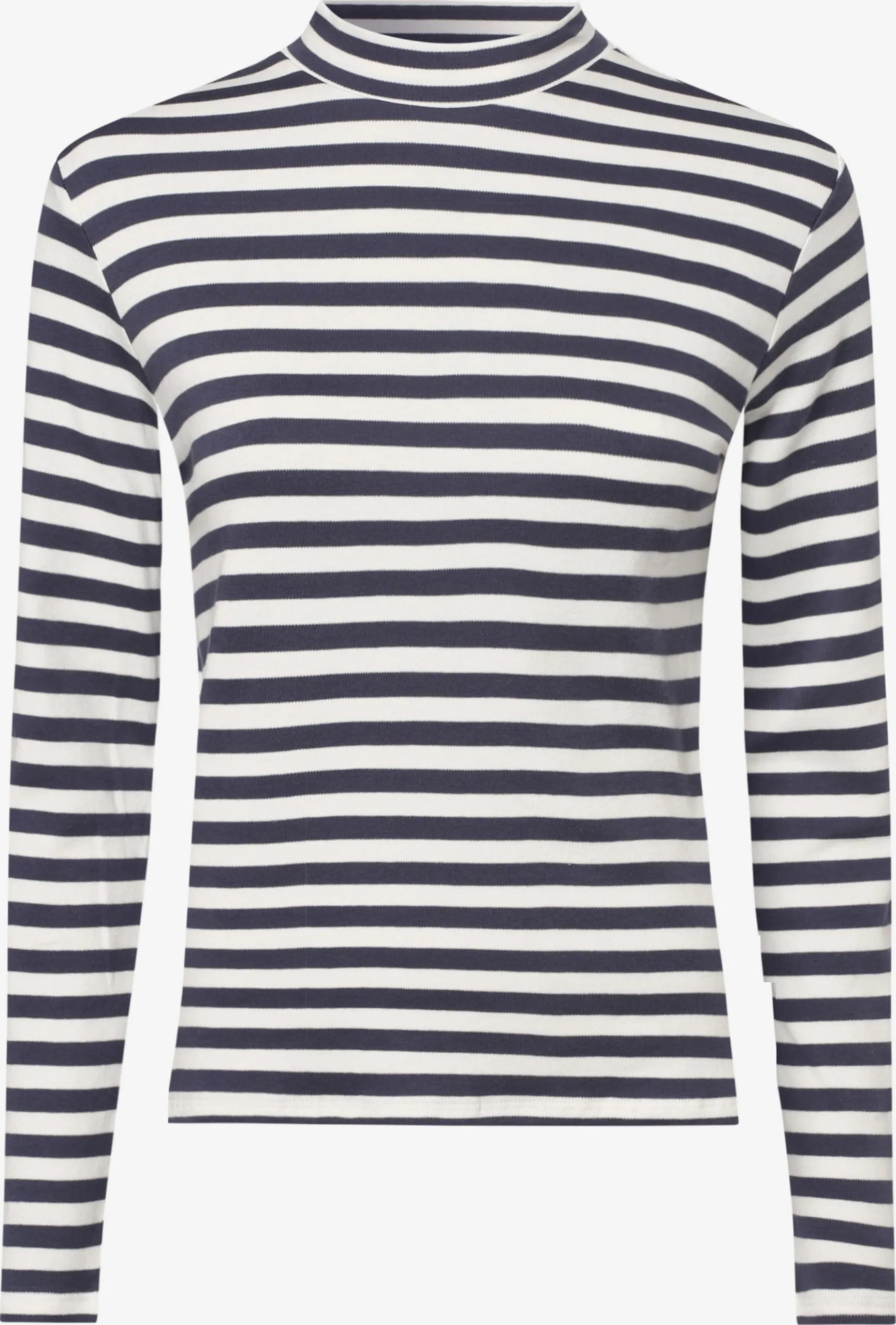 Marie Lund Longsleeves Shirt Dames Indigo / Wit 1 Marie Lund Longsleeves Shirt Dames Indigo / Wit