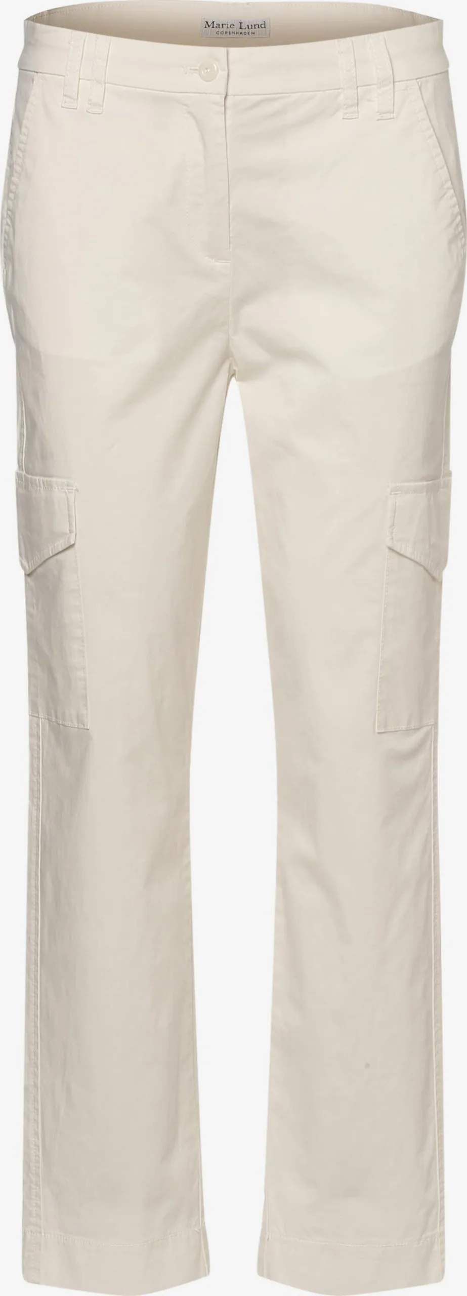Marie Lund Cargobroeken Regular Cargobroek Dames Wit 1 Marie Lund Cargobroeken Regular Cargobroek Dames Wit