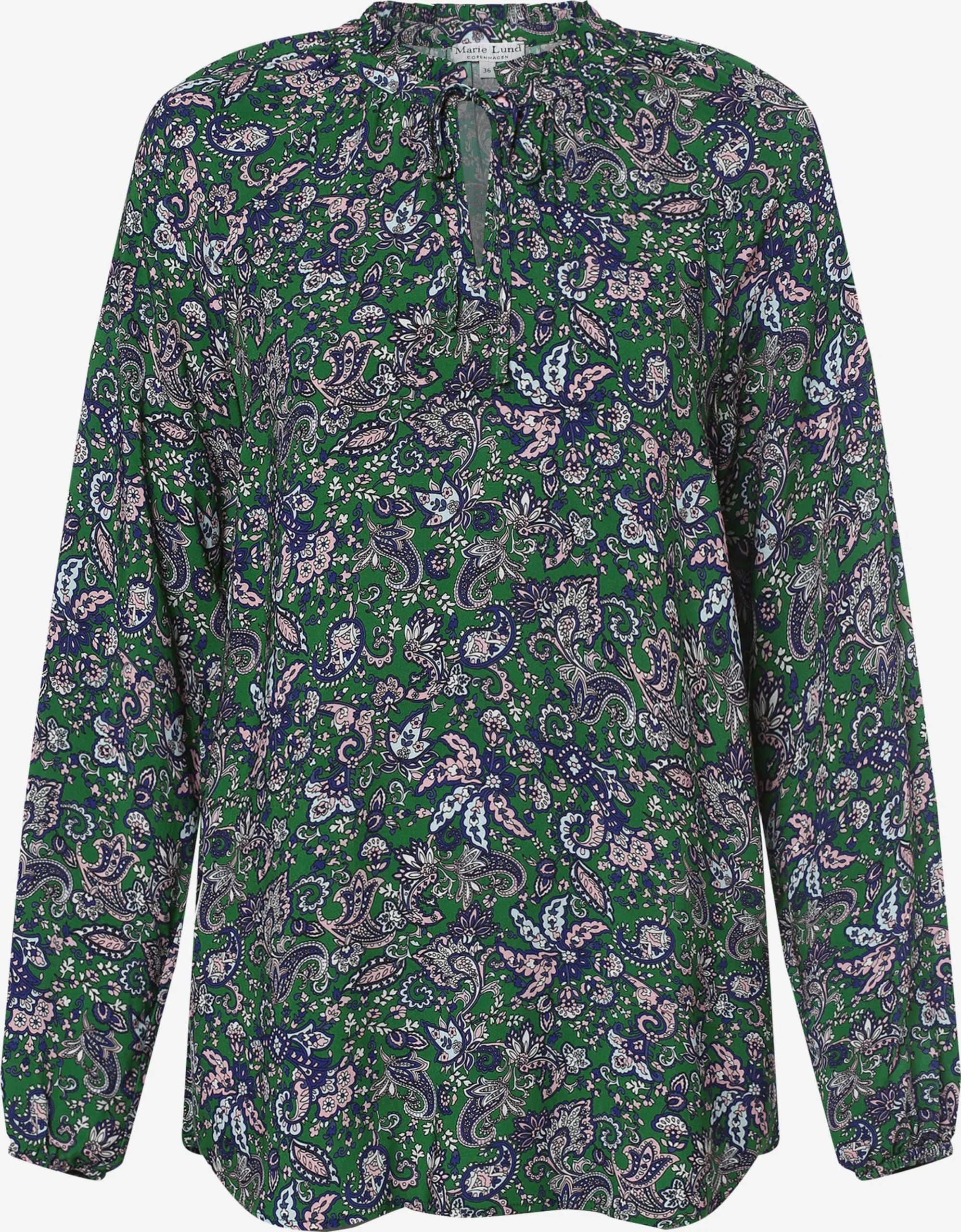 Marie Lund Blouses & Tunieken Blouse Dames Groen 1 Marie Lund Blouses & Tunieken Blouse Dames Groen