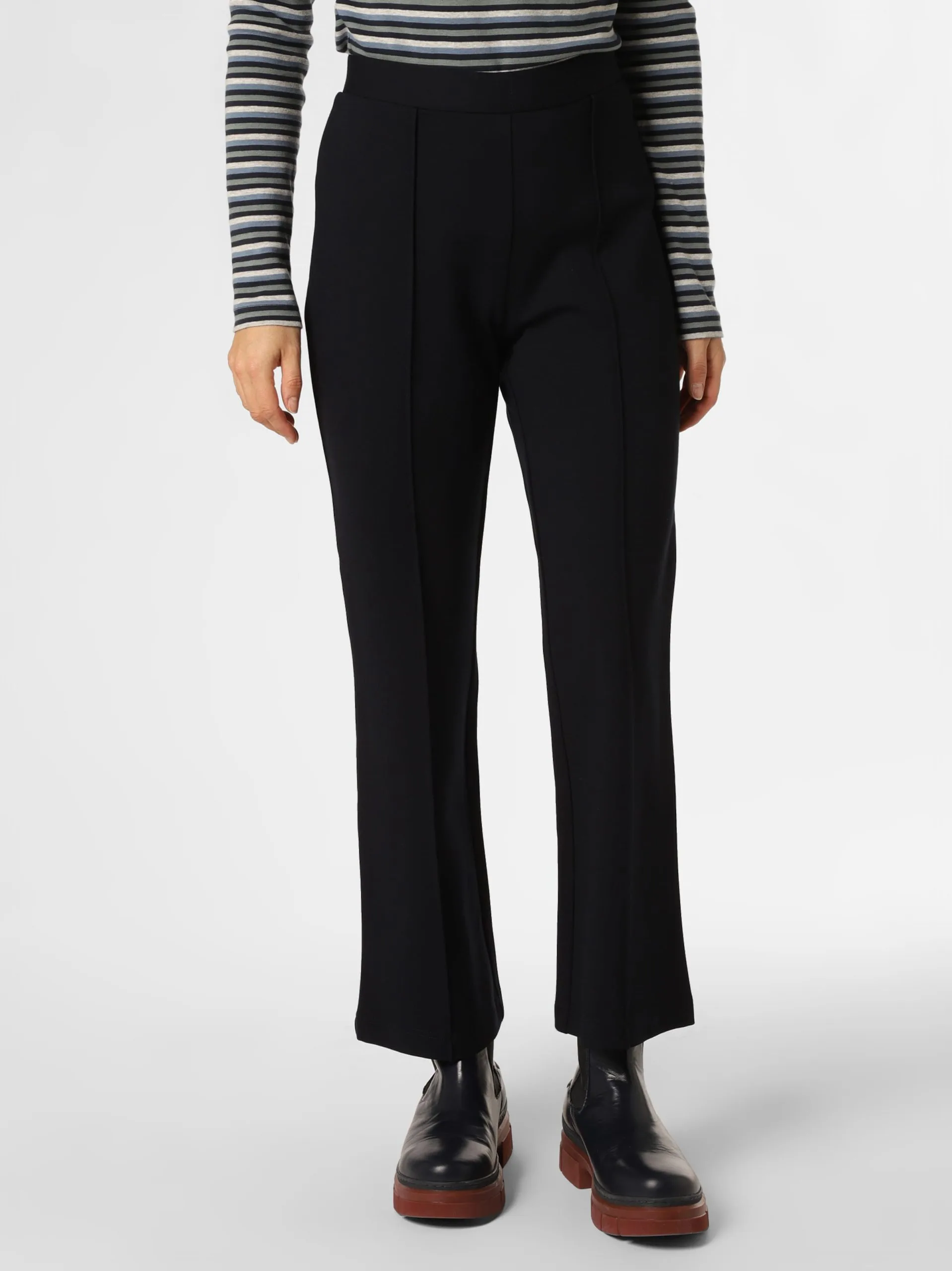 Marie Lund Broeken Bootcut Pantalon Dames Marine 2 Marie Lund Broeken Bootcut Pantalon Dames Marine - Afbeelding 2