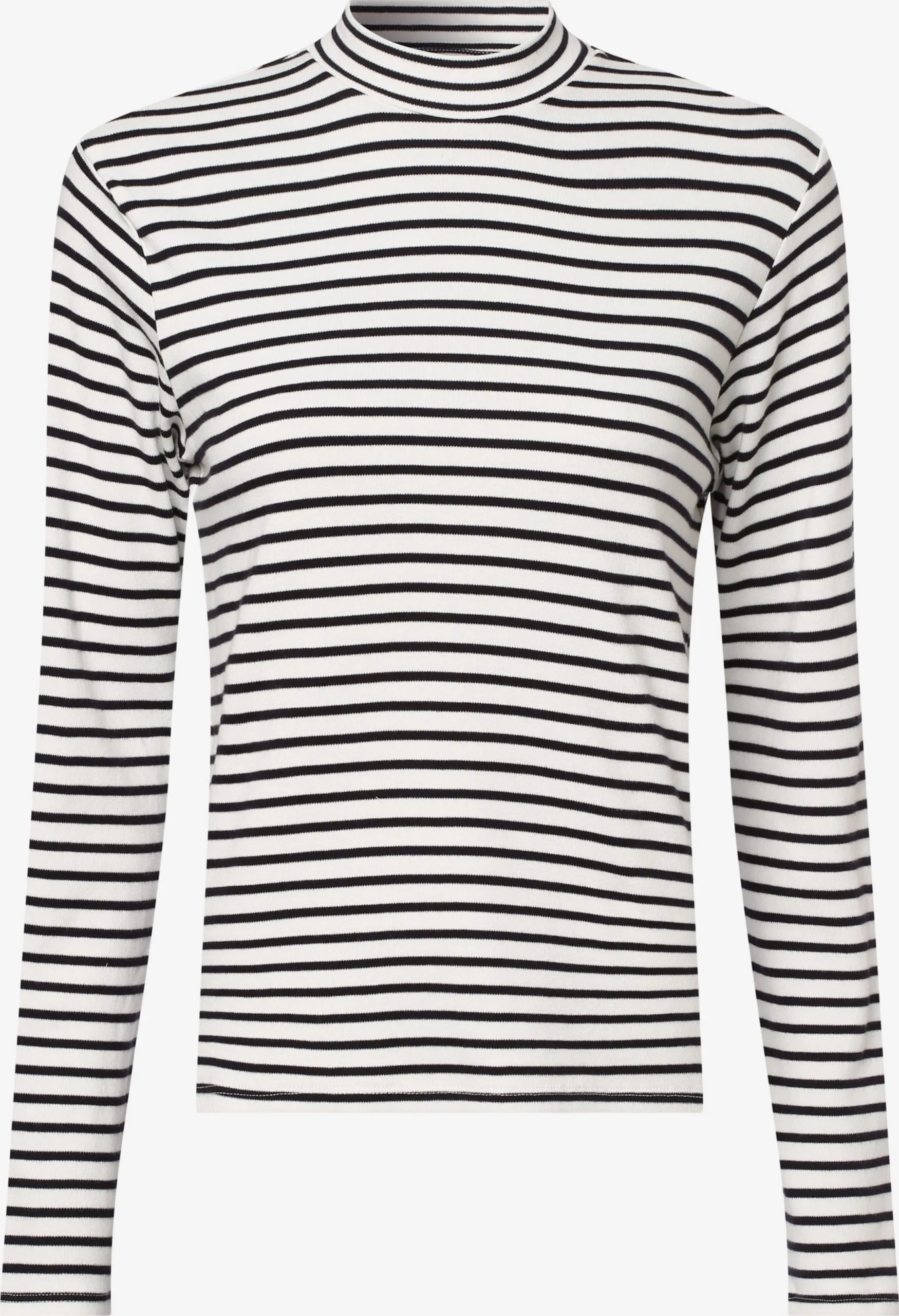 Marie Lund Longsleeves Shirt Dames Crème / Zwart 1 Marie Lund Longsleeves Shirt Dames Crème / Zwart