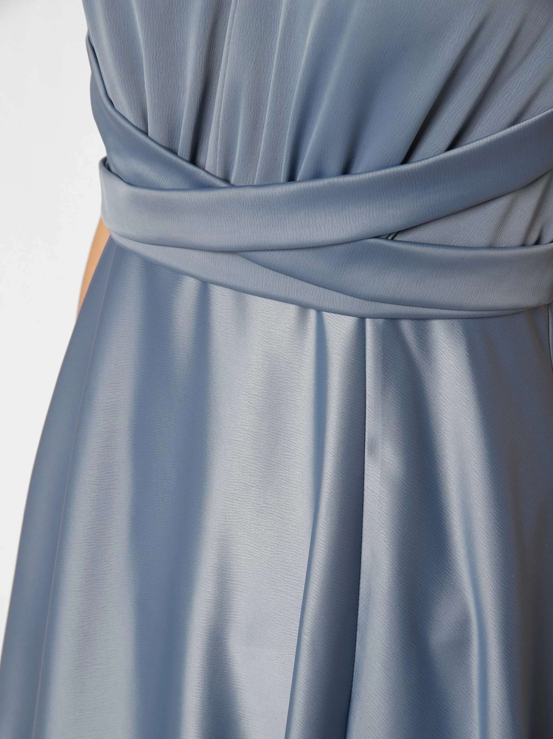 Marie Lund Avondjurken Avondjurk Dames Duifblauw 3 Marie Lund Avondjurken Avondjurk Dames Duifblauw - Afbeelding 3