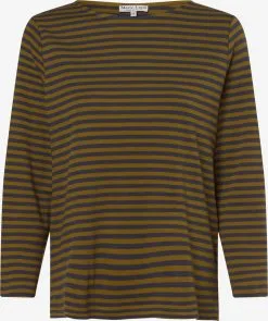 Marie Lund Shirts Met 3/4 Mouw Shirt Dames Bruin