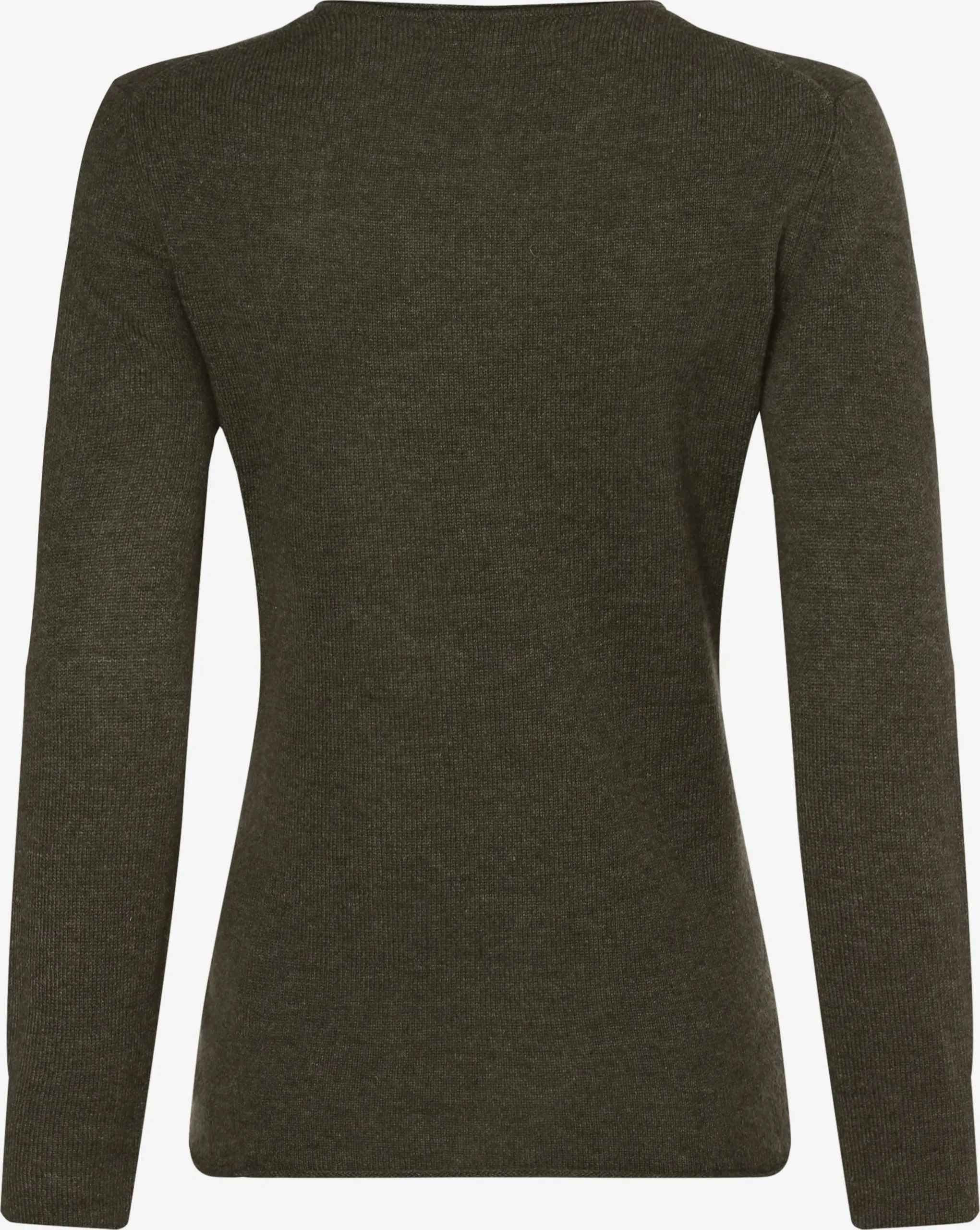 Marie Lund Basic Truien Trui Dames Kaki 2 Marie Lund Basic Truien Trui Dames Kaki - Afbeelding 2