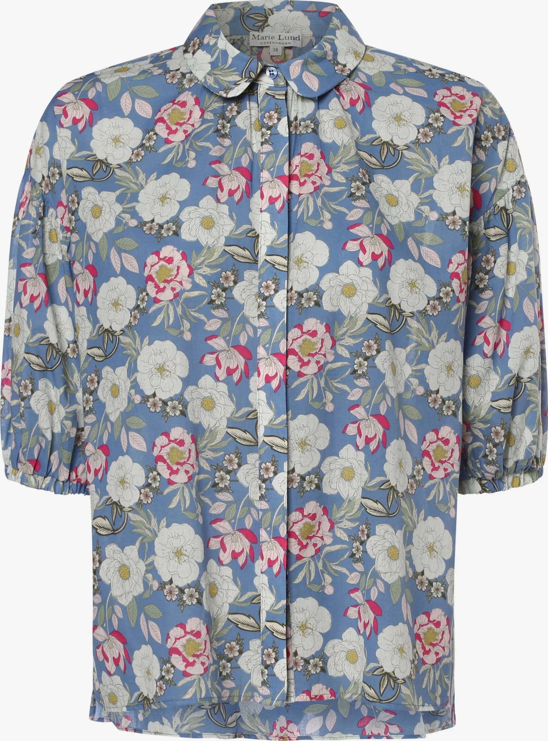 Marie Lund Blouses Met Korte Mouw Blouse Grete Dames Gemengde Kleuren 1 Marie Lund Blouses Met Korte Mouw Blouse Grete Dames Gemengde Kleuren