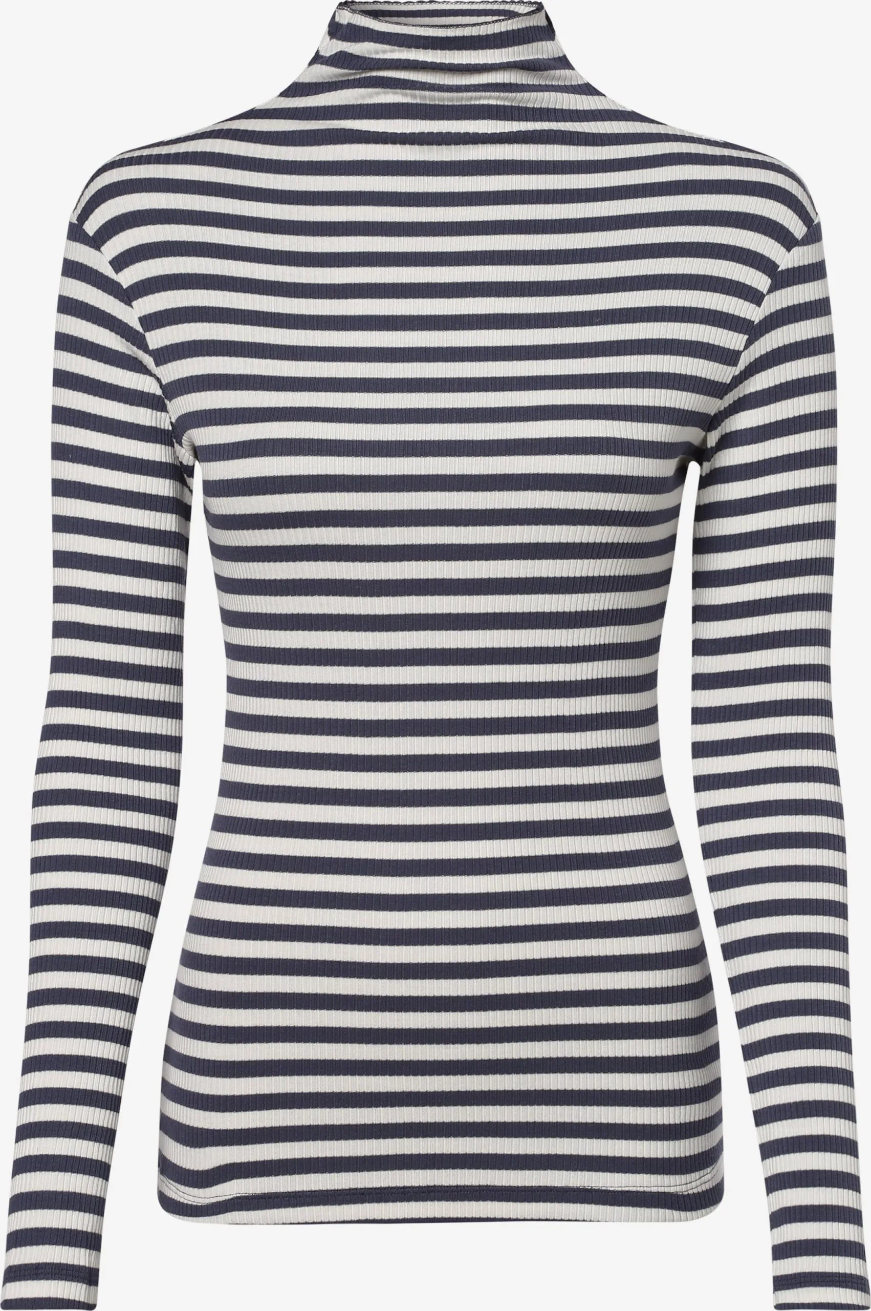Marie Lund Longsleeves Shirt Dames Navy / Wit 1 Marie Lund Longsleeves Shirt Dames Navy / Wit