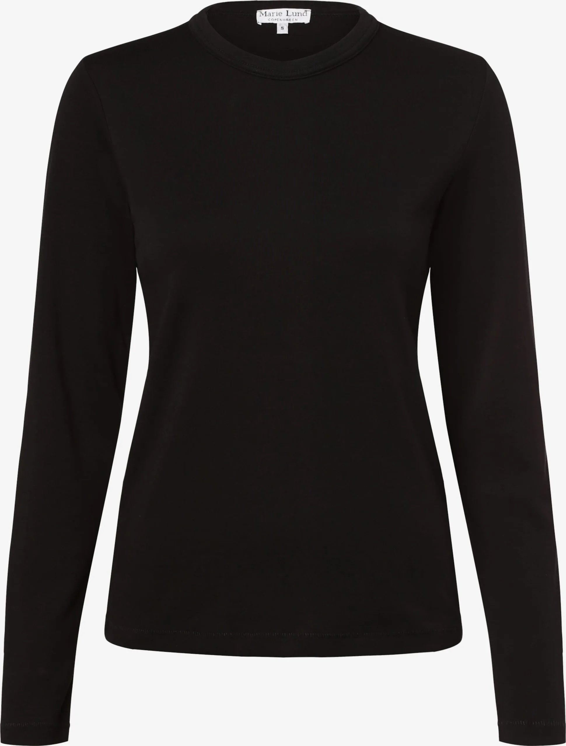 Marie Lund Longsleeves Shirt Dames Zwart 1 Marie Lund Longsleeves Shirt Dames Zwart
