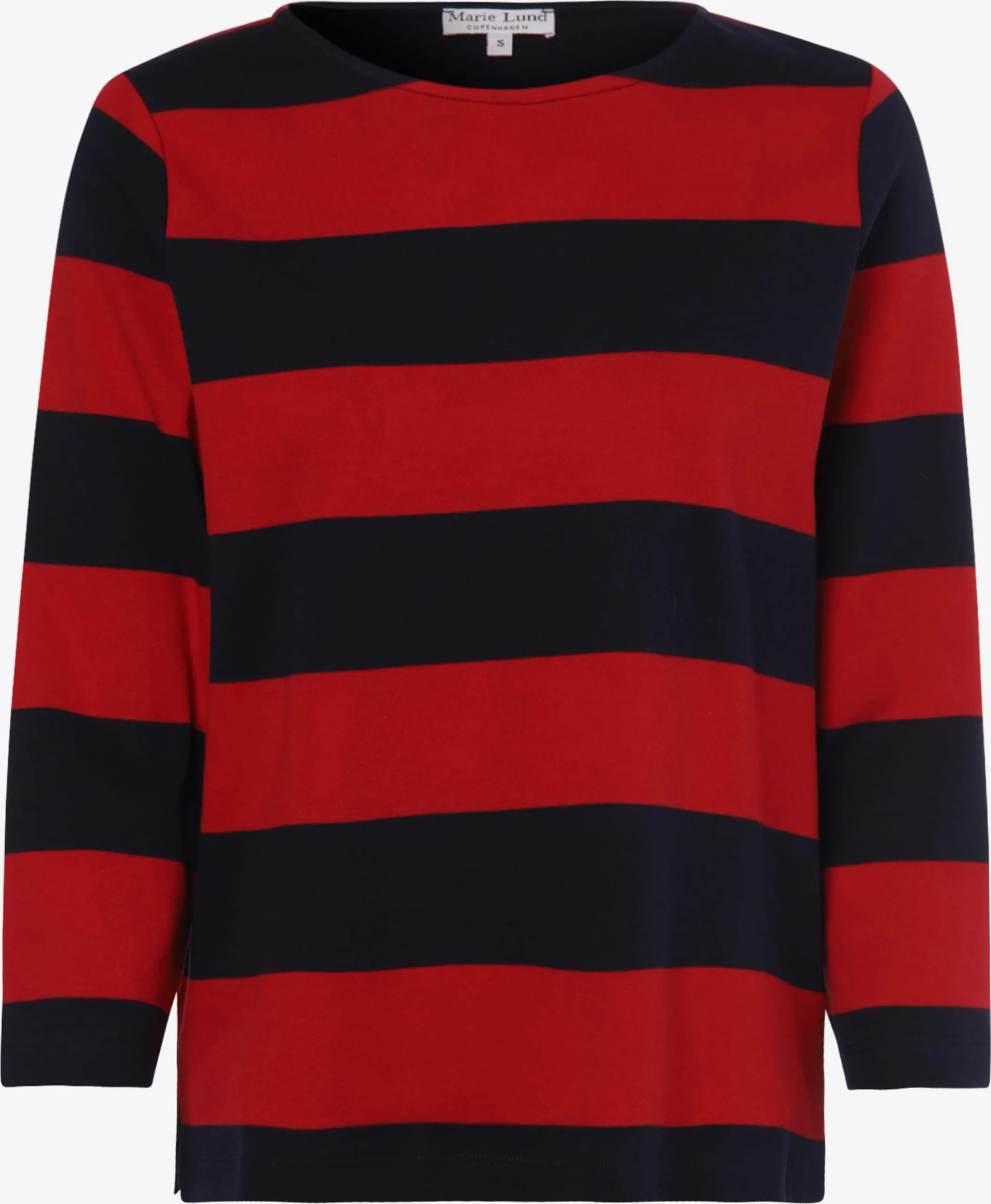 Marie Lund Shirts Met 3/4 Mouw Shirt Dames Marine / Rood 1 Marie Lund Shirts Met 3/4 Mouw Shirt Dames Marine / Rood
