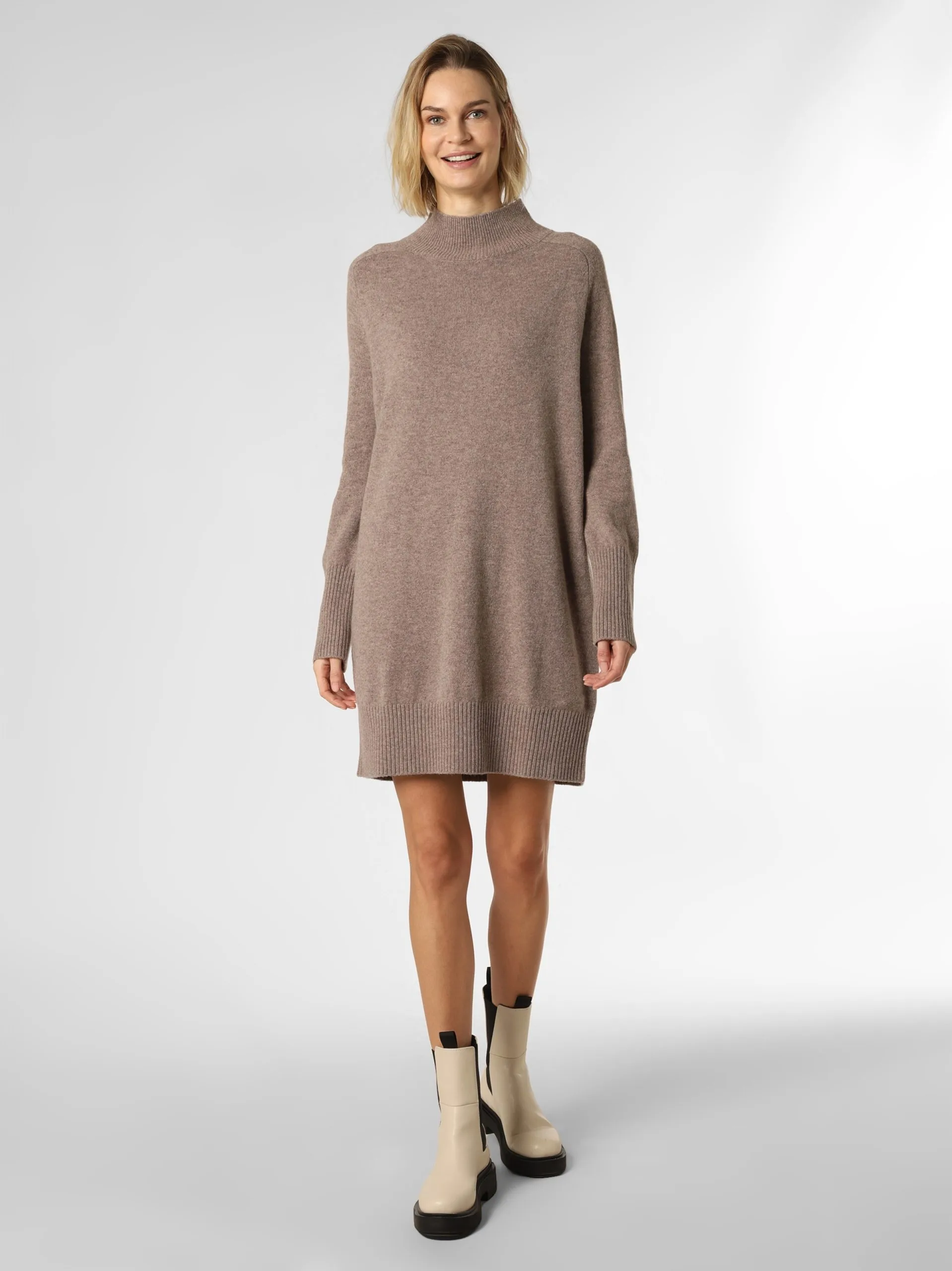 Marie Lund Mini Jurken Jurk Dames Bruin 2 Marie Lund Mini Jurken Jurk Dames Bruin - Afbeelding 2