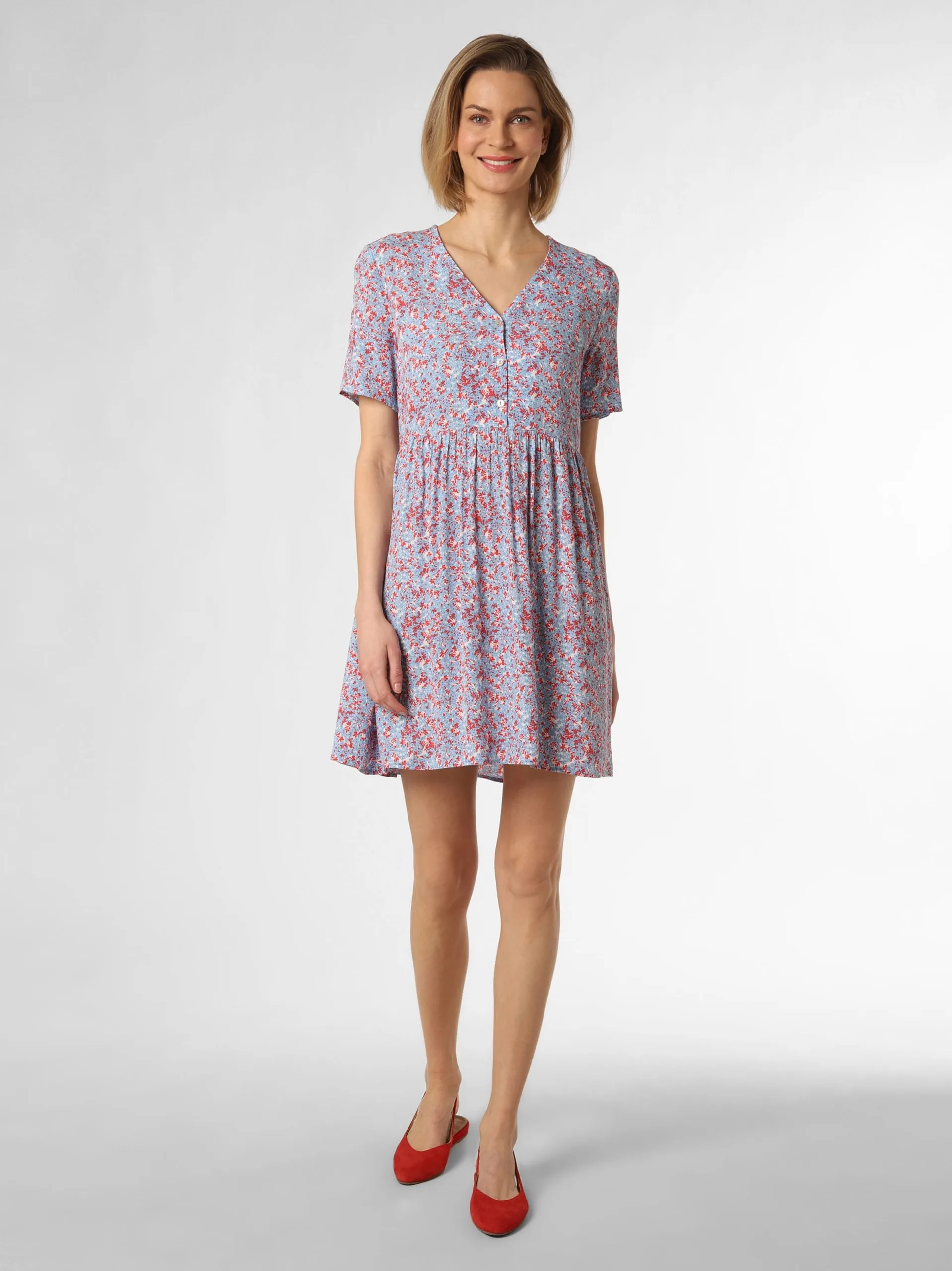 Marie Lund Zomerjurken Zomerjurk Dames Lichtblauw 1 Marie Lund Zomerjurken Zomerjurk Dames Lichtblauw