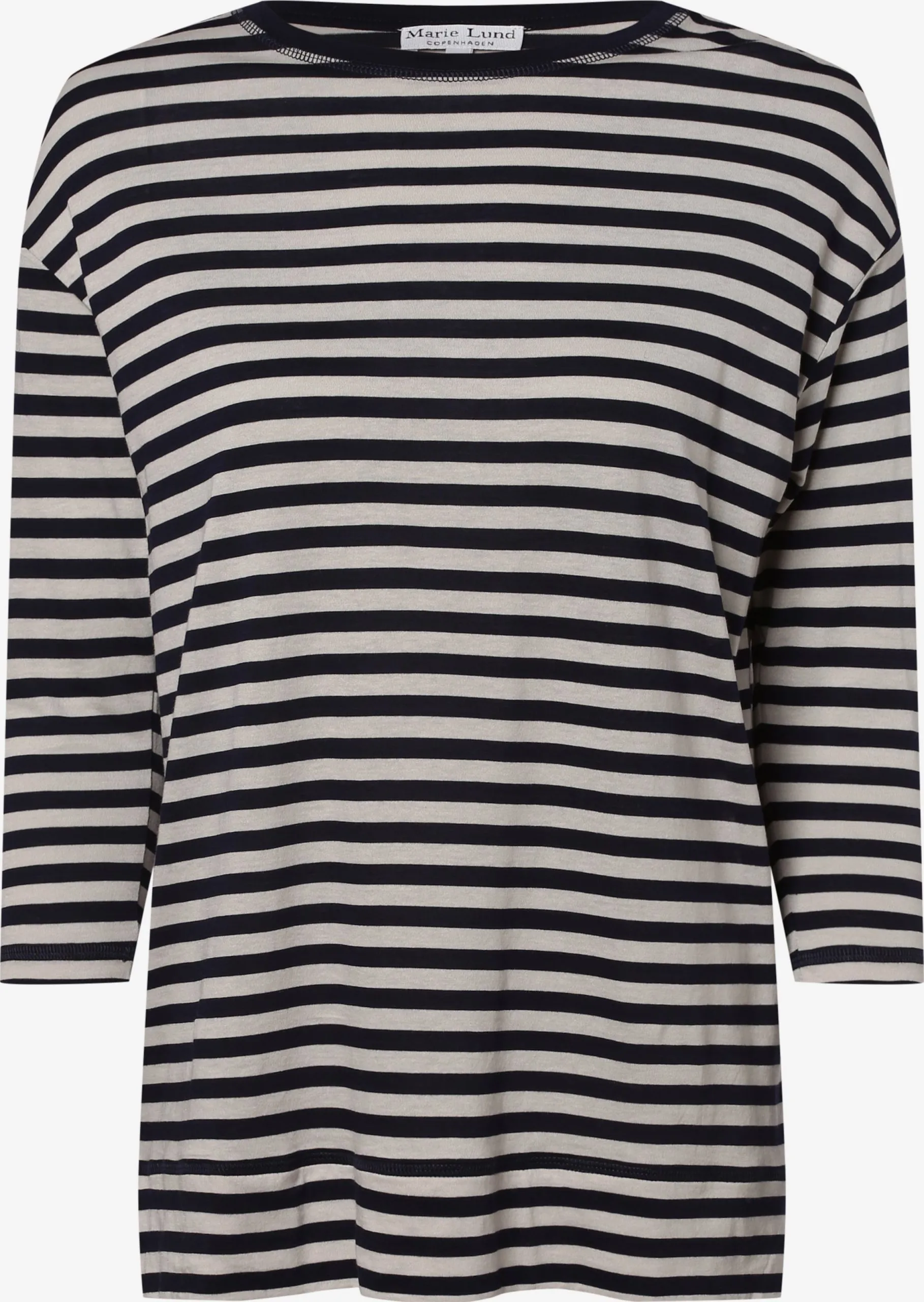 Marie Lund Shirts Met 3/4 Mouw Shirt Dames Zwart 1 Marie Lund Shirts Met 3/4 Mouw Shirt Dames Zwart