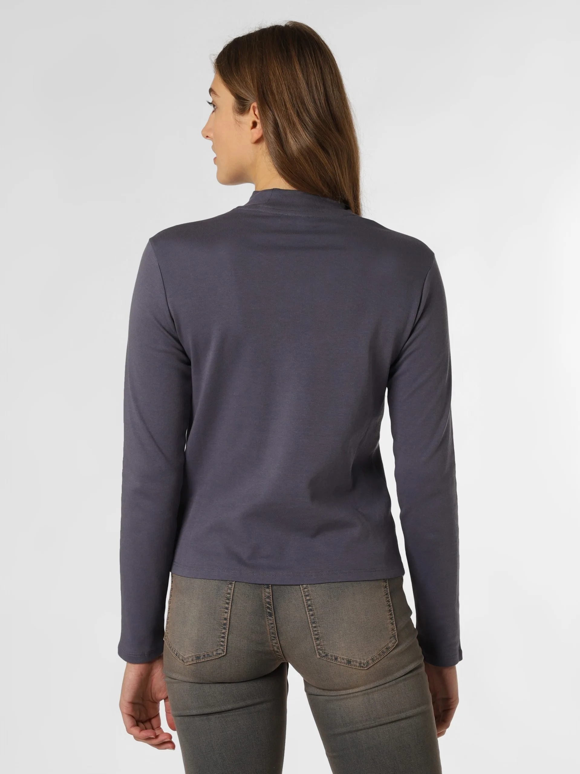 Marie Lund Longsleeves Shirt Dames Donkerblauw 3 Marie Lund Longsleeves Shirt Dames Donkerblauw - Afbeelding 3