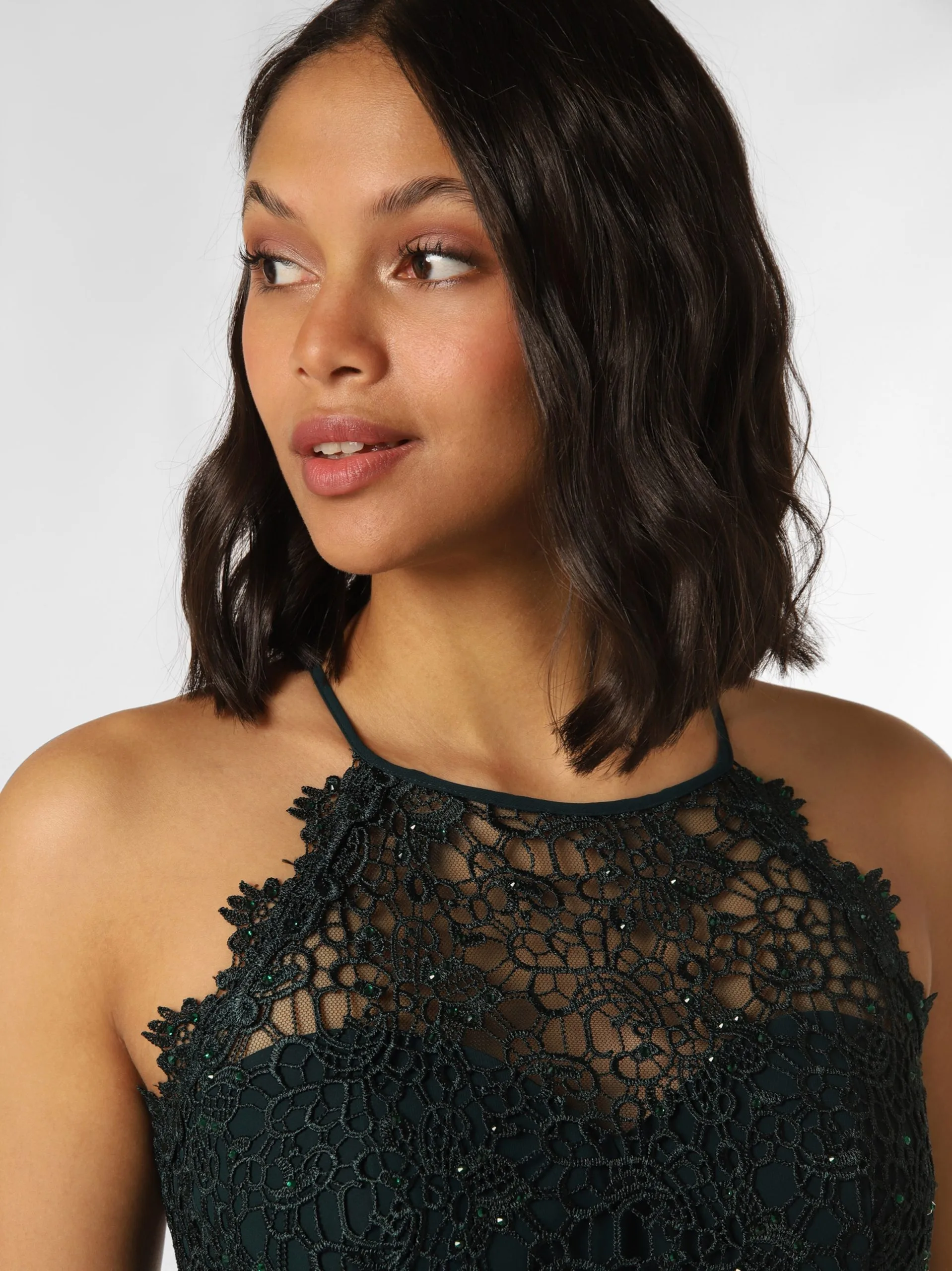 Marie Lund Avondjurken Avondjurk Dames Groen 3 Marie Lund Avondjurken Avondjurk Dames Groen - Afbeelding 3