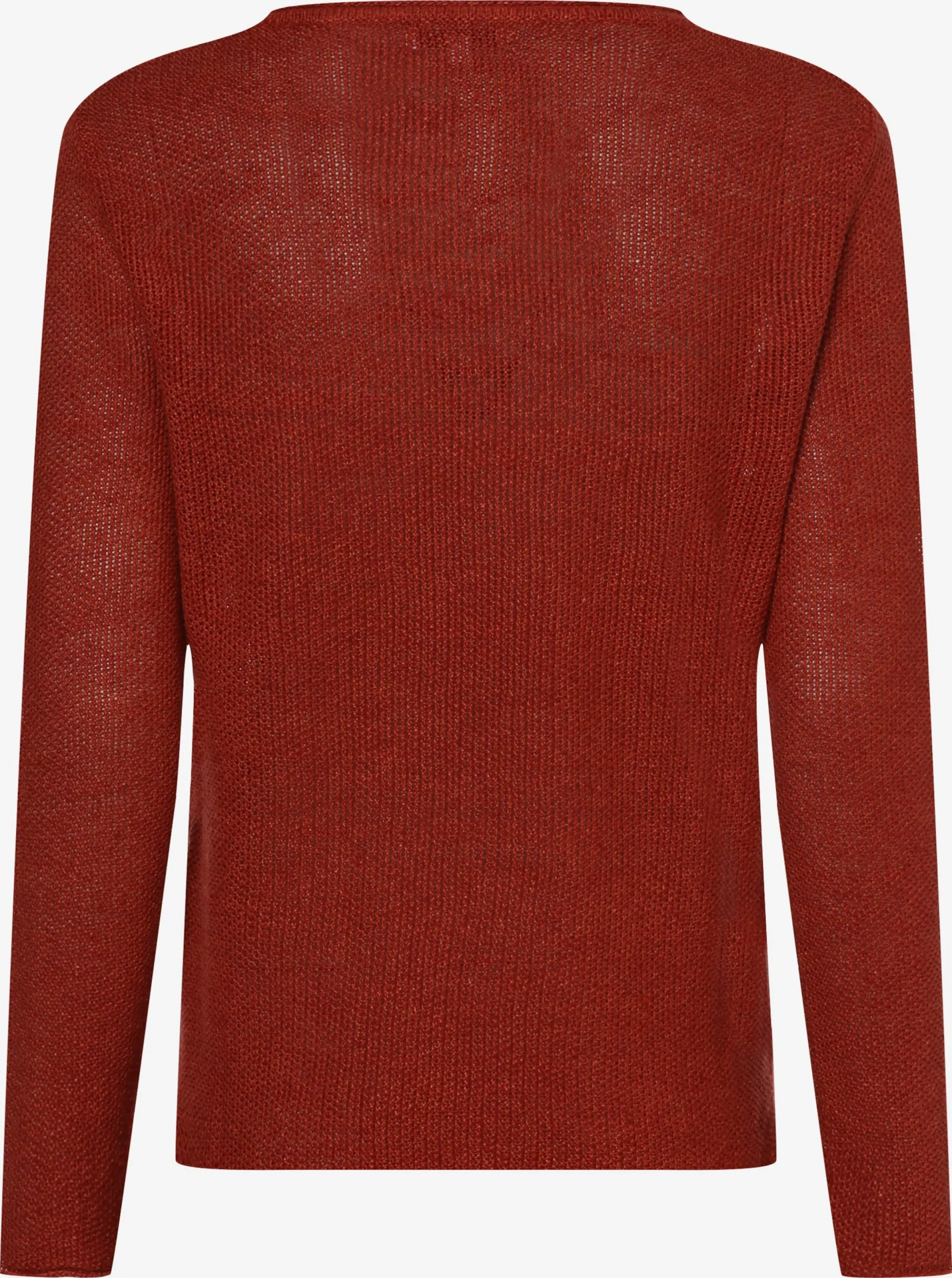 Marie Lund Basic Truien Trui Dames Roestbruin 2 Marie Lund Basic Truien Trui Dames Roestbruin - Afbeelding 2