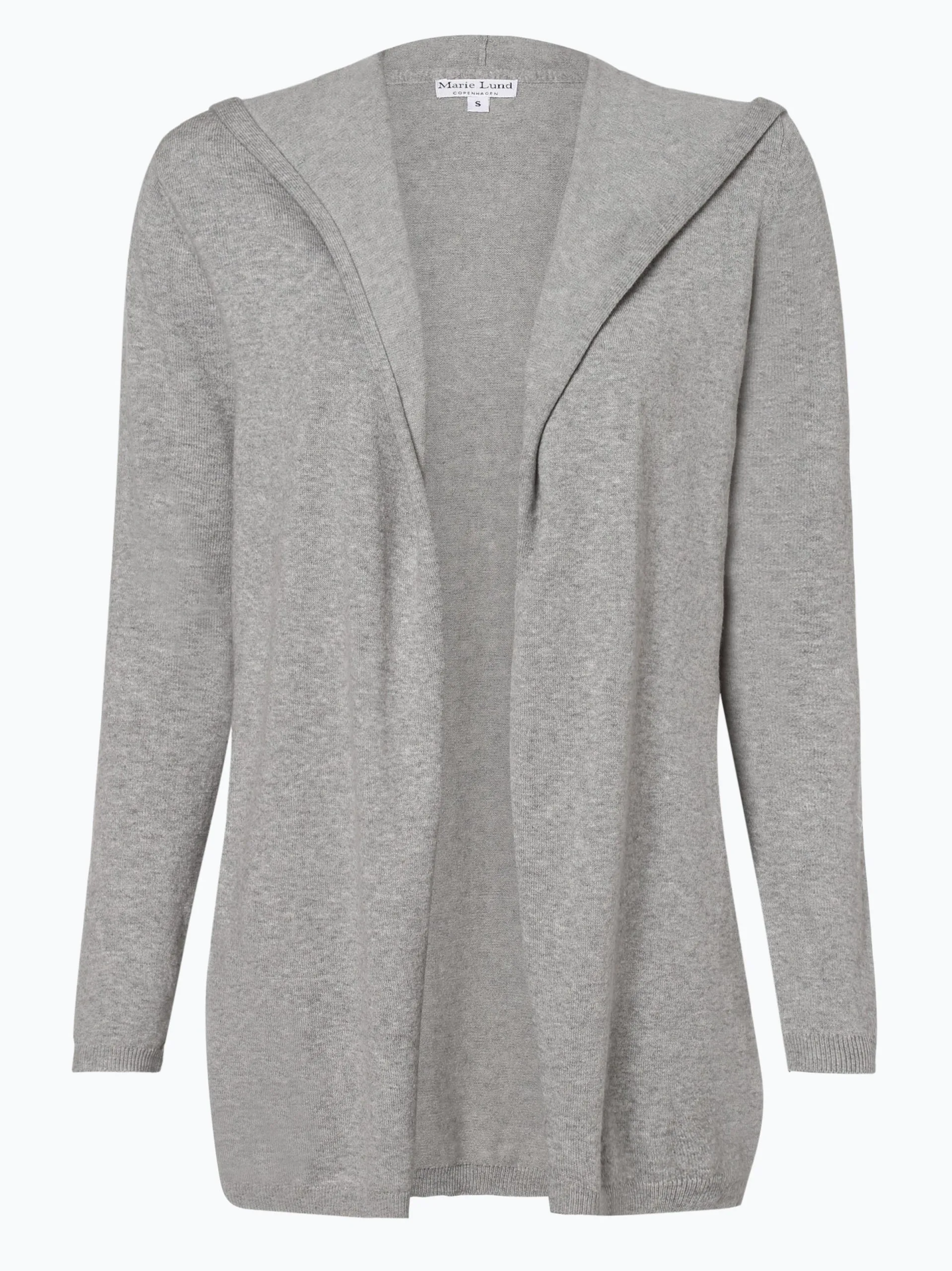 Marie Lund Vesten Gebreid Vest Dames Grijs Gemêleerd 1 Marie Lund Vesten Gebreid Vest Dames Grijs Gemêleerd