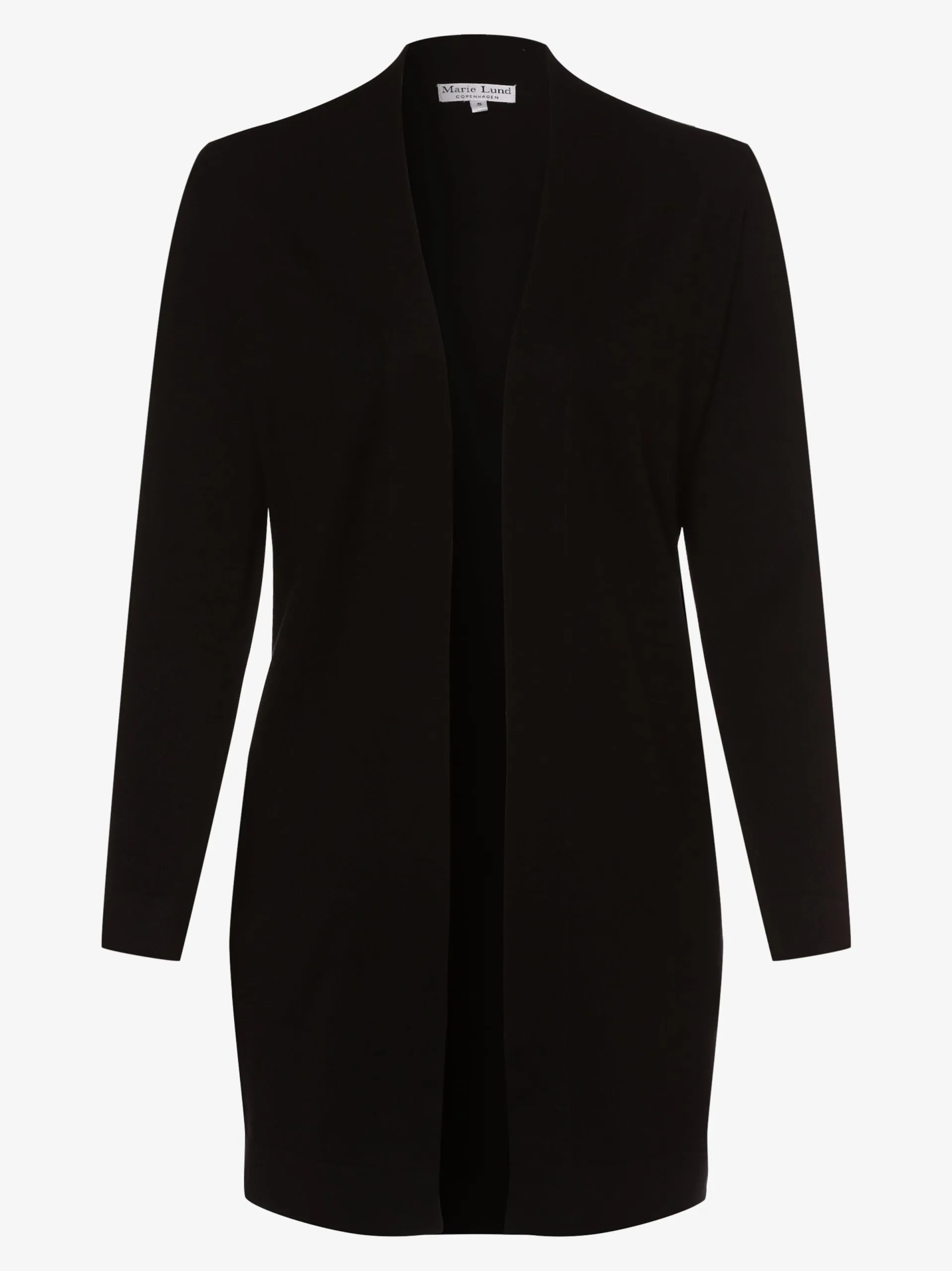 Marie Lund Vesten Gebreid Vest Dames Zwart 1 Marie Lund Vesten Gebreid Vest Dames Zwart