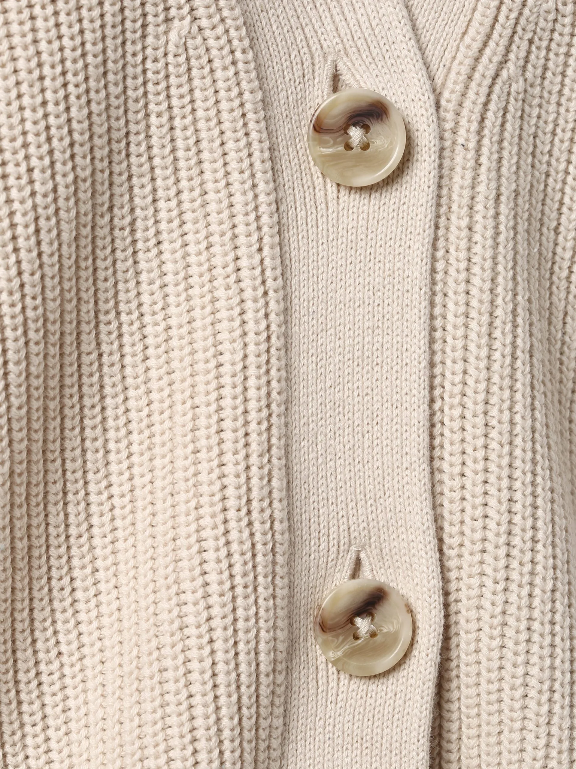 Marie Lund Vesten Gebreid Vest Dames Taupe 3 Marie Lund Vesten Gebreid Vest Dames Taupe - Afbeelding 3