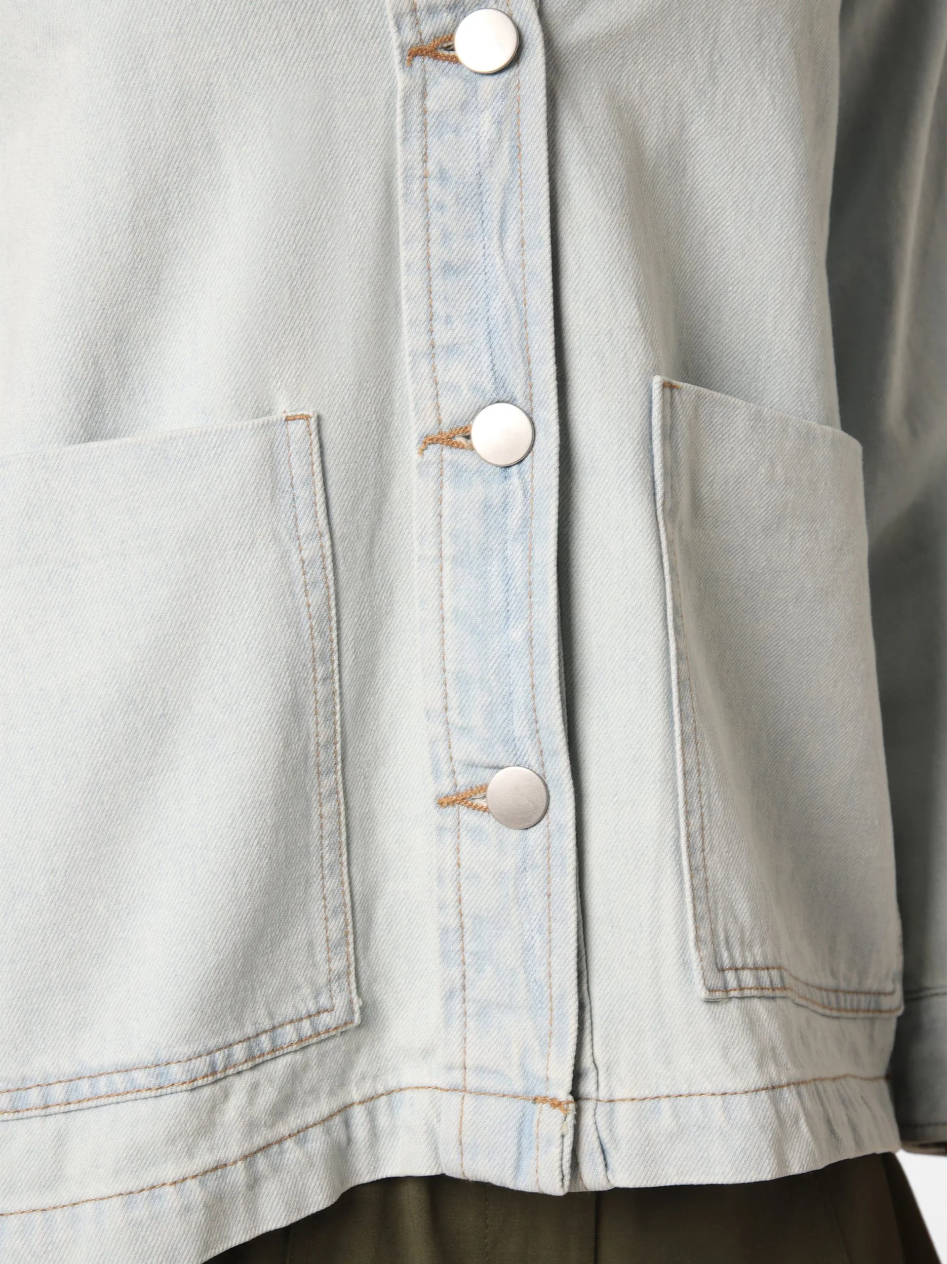 Marie Lund Spijkerblouses Blouse Dames Lichtblauw 4 Marie Lund Spijkerblouses Blouse Dames Lichtblauw - Afbeelding 4