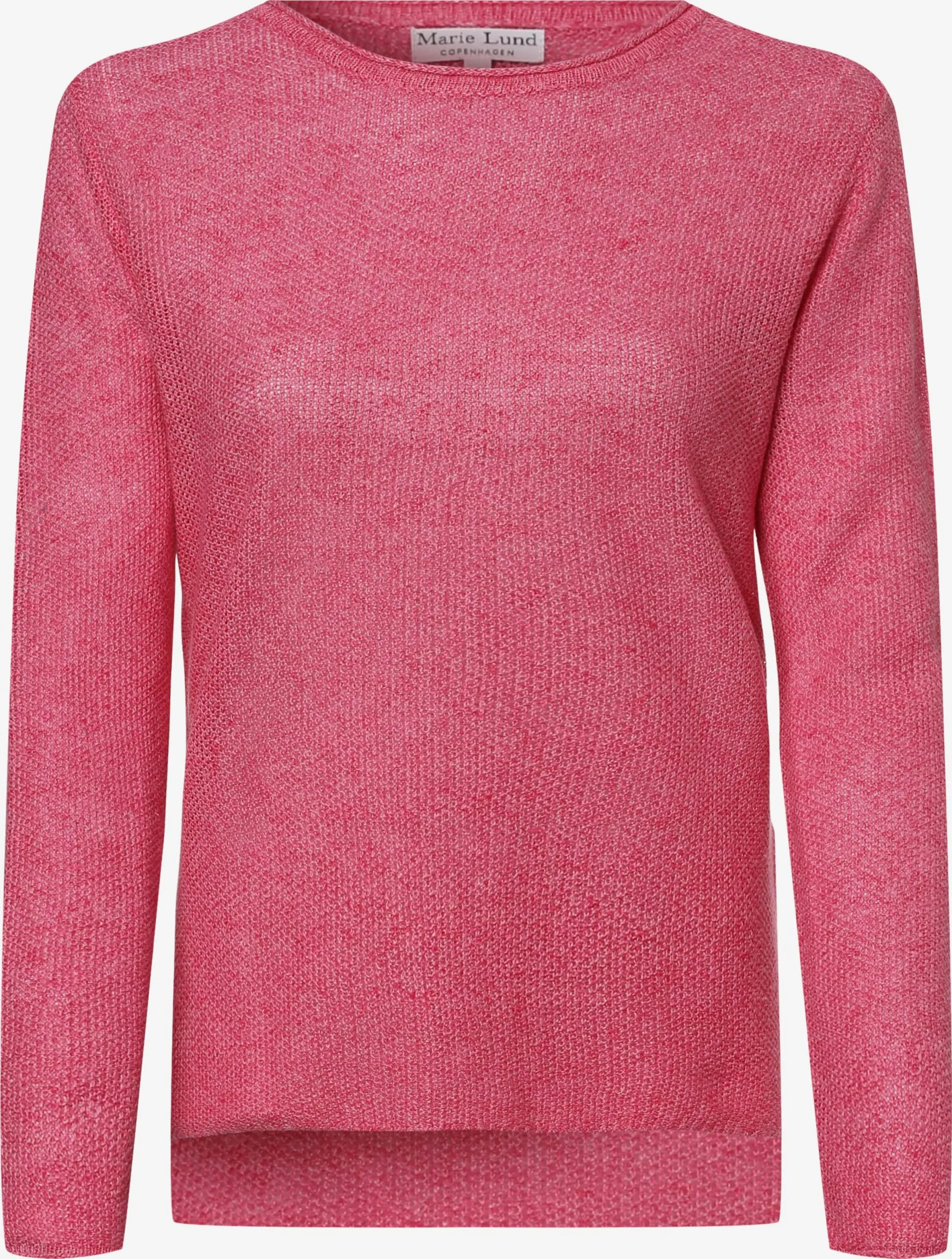 Marie Lund Basic Truien Trui Dames Pink 1 Marie Lund Basic Truien Trui Dames Pink