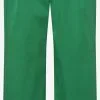 Marie Lund Pantalons Loosefit Broek Dames Groen