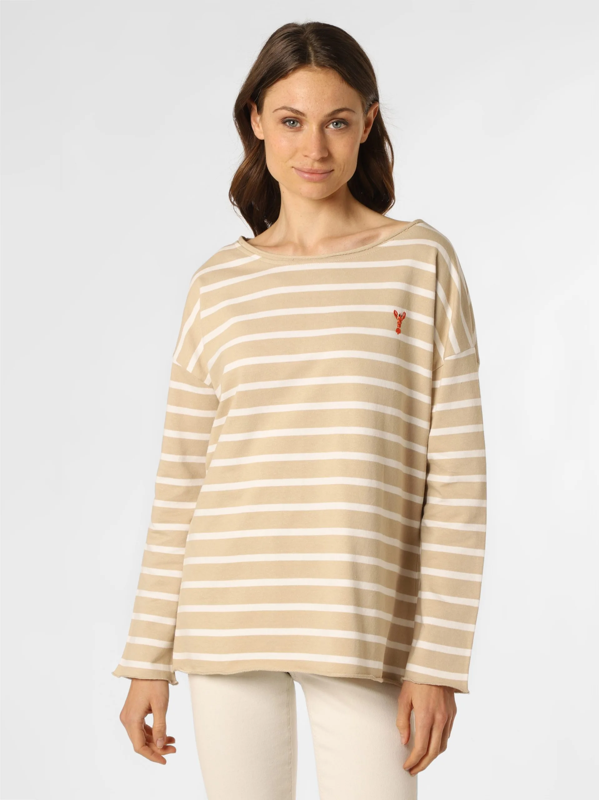 Marie Lund Longsleeves Shirt Dames Beige 2 Marie Lund Longsleeves Shirt Dames Beige - Afbeelding 2