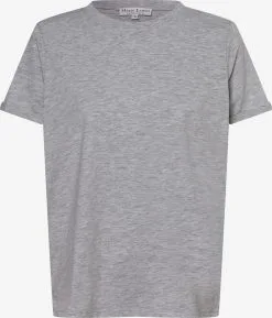 Marie Lund T-shirts Shirt Dames Grijs Gemêleerd