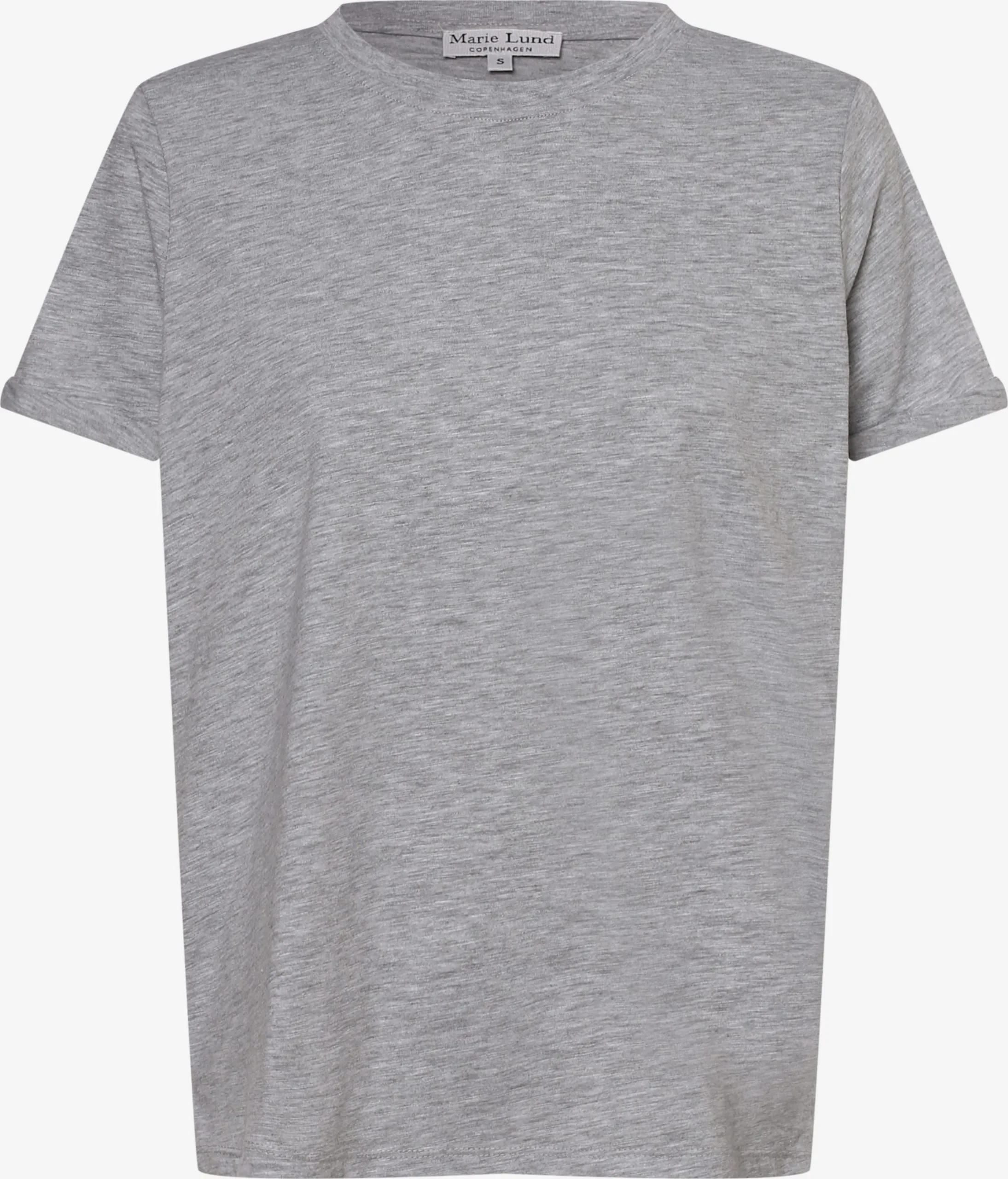 Marie Lund T-shirts Shirt Dames Grijs Gemêleerd 1 Marie Lund T-shirts Shirt Dames Grijs Gemêleerd