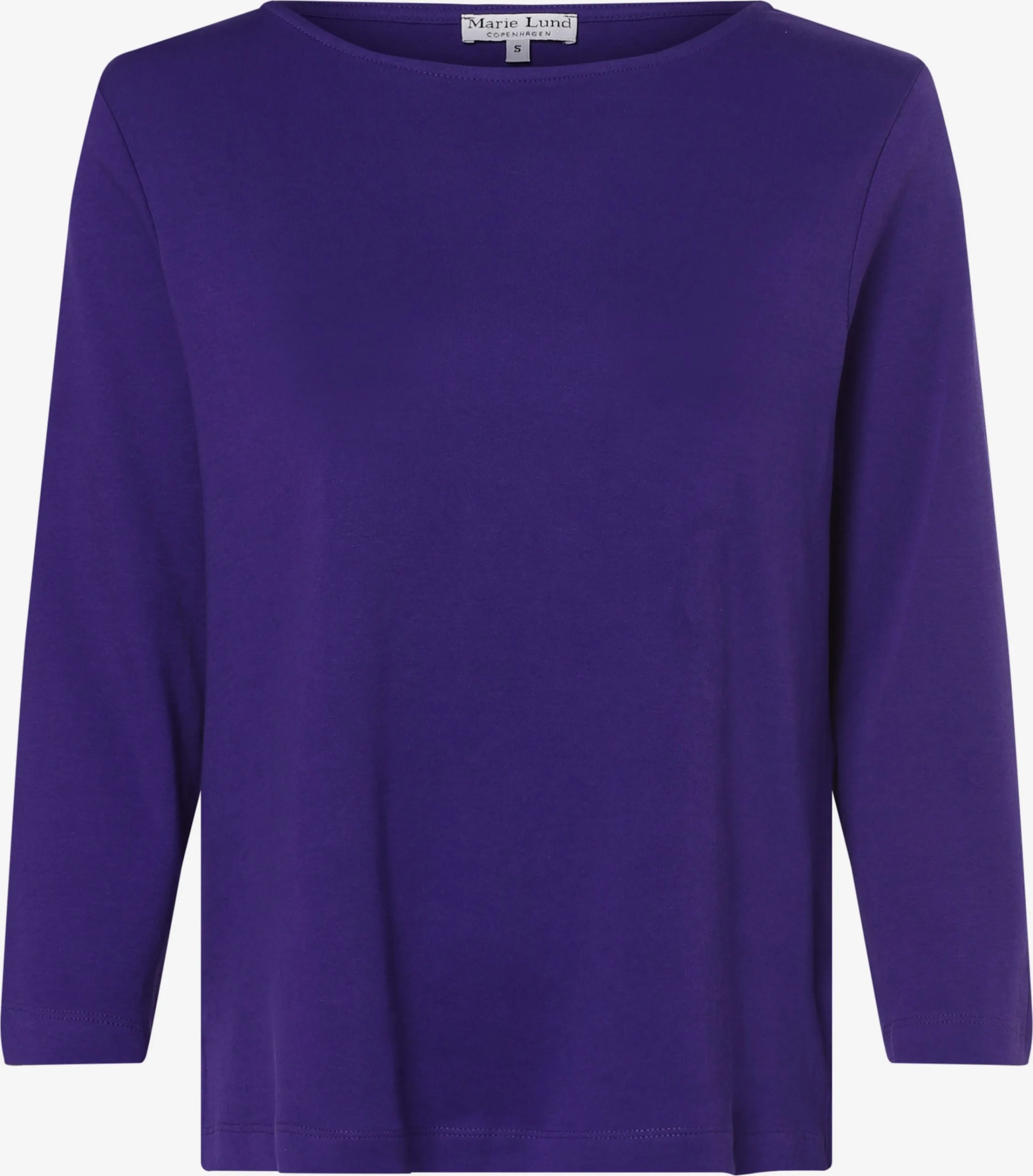 Marie Lund Shirts Met 3/4 Mouw Shirt Dames Lila 1 Marie Lund Shirts Met 3/4 Mouw Shirt Dames Lila