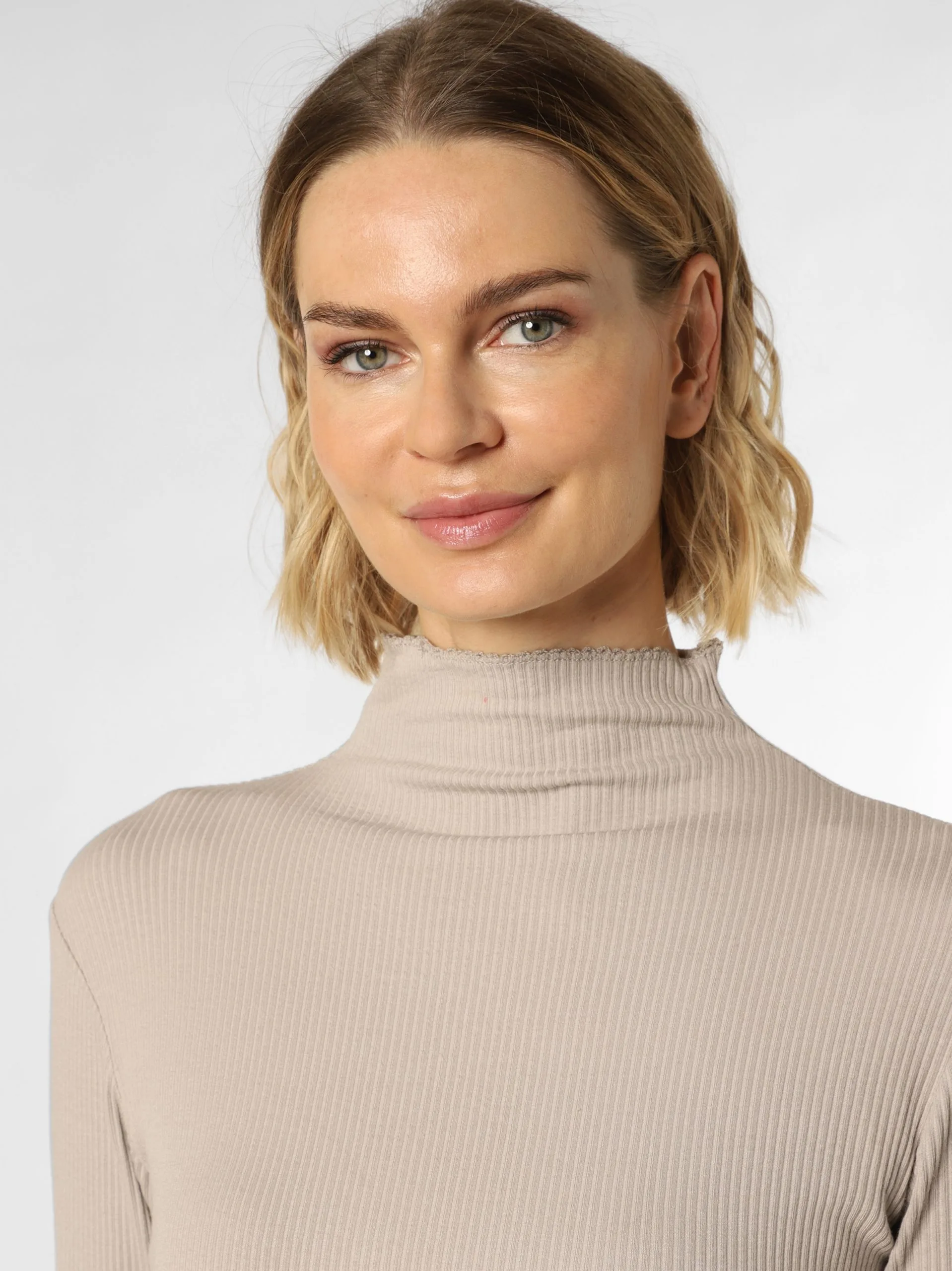 Marie Lund Longsleeves Shirt Dames Taupe 4 Marie Lund Longsleeves Shirt Dames Taupe - Afbeelding 4