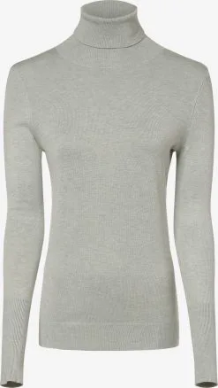 Marie Lund Coltruien Trui Dames Grijs