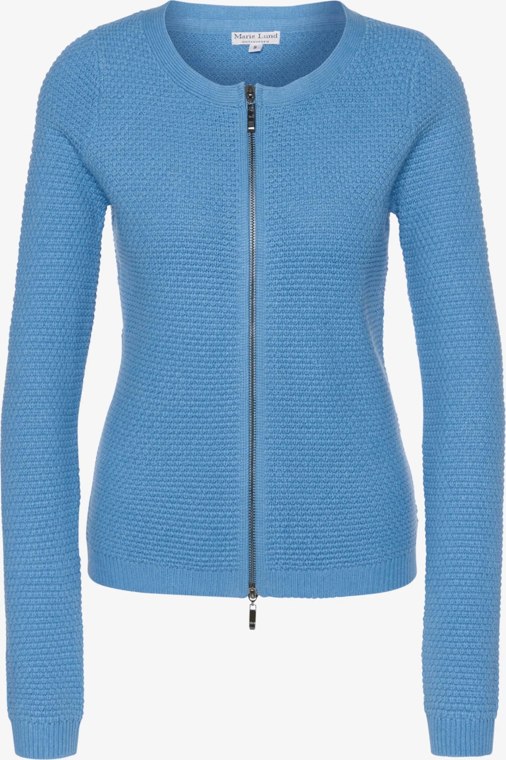 Marie Lund Vesten Gebreid Vest Dames Hemelsblauw 1 Marie Lund Vesten Gebreid Vest Dames Hemelsblauw