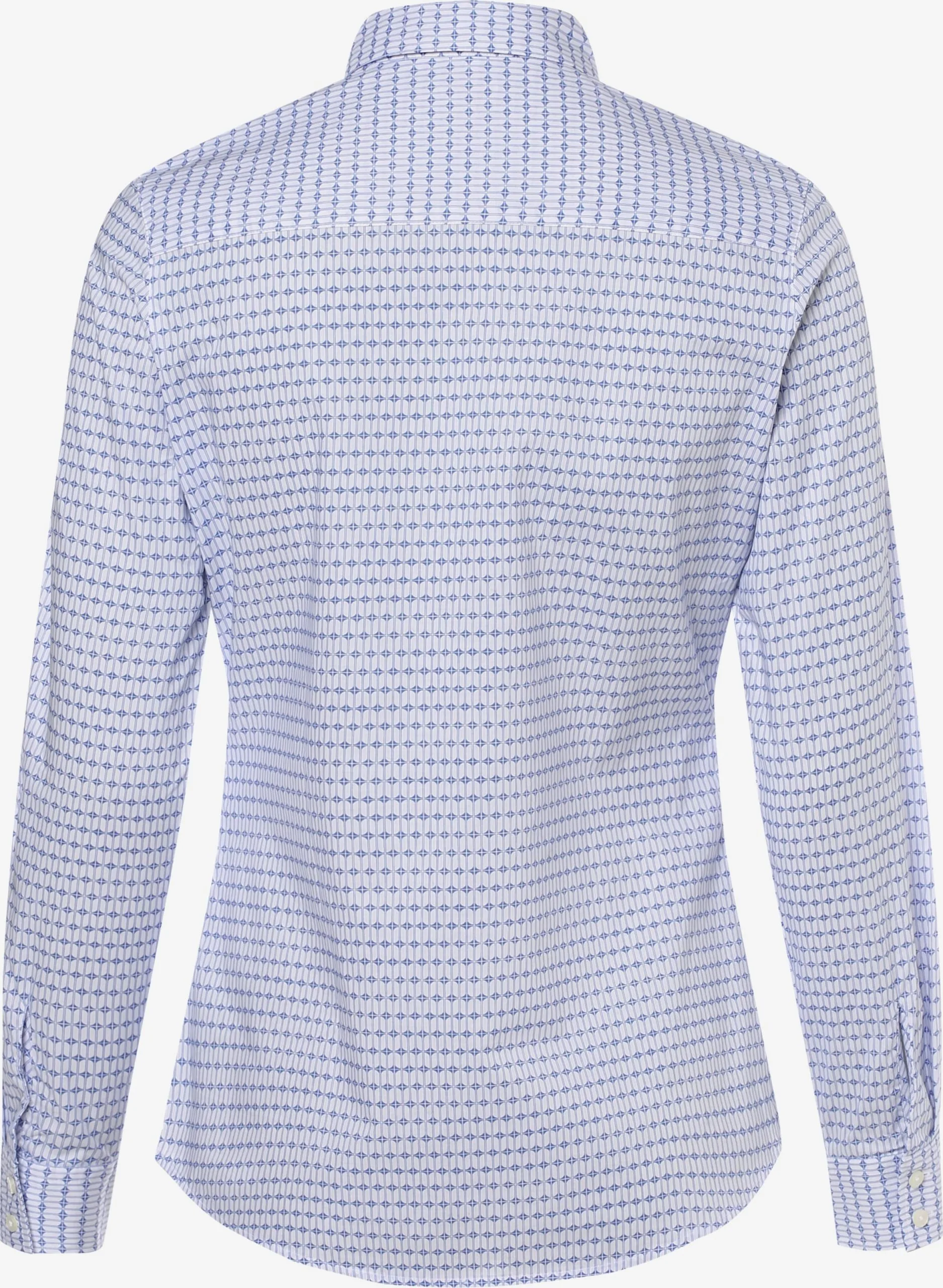 Marie Lund Overhemden Blouse Dames Blauw / Wit 2 Marie Lund Overhemden Blouse Dames Blauw / Wit - Afbeelding 2