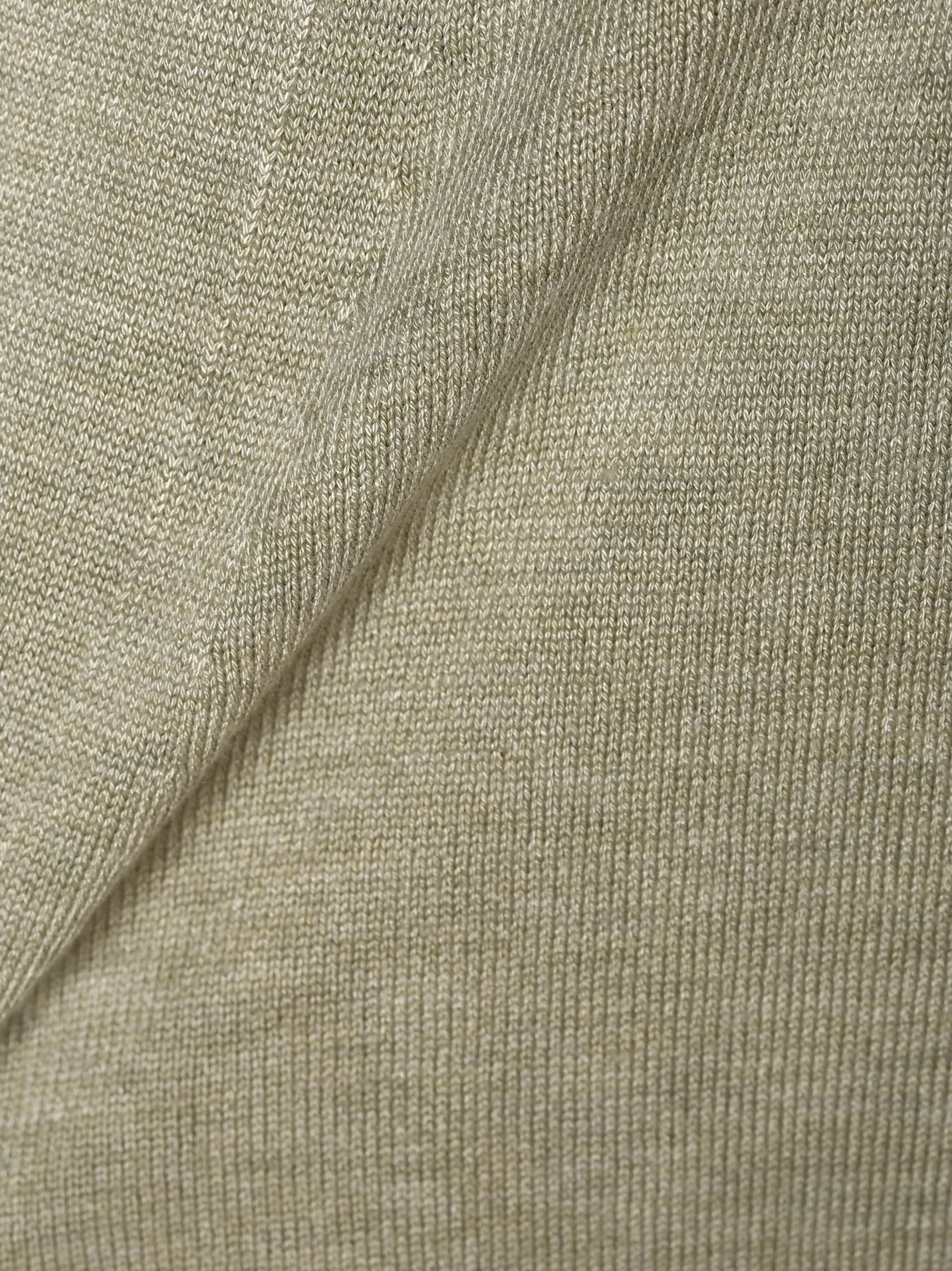 Marie Lund Vesten Gebreid Vest Dames Kaki / Pastelgroen 3 Marie Lund Vesten Gebreid Vest Dames Kaki / Pastelgroen - Afbeelding 3