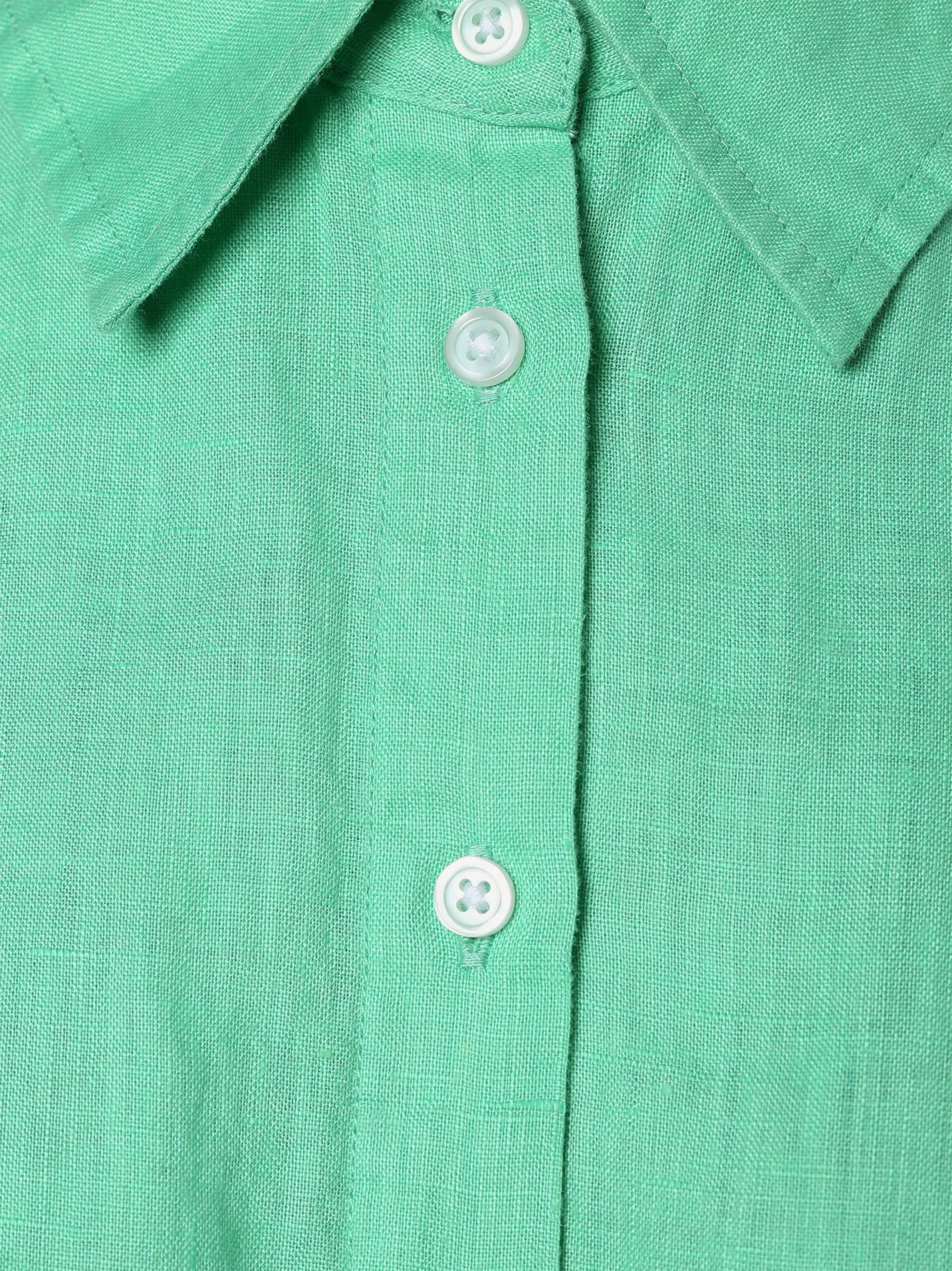 Marie Lund Blouses Met Korte Mouw Blouse Rihab Dames Mintgroen 3 Marie Lund Blouses Met Korte Mouw Blouse Rihab Dames Mintgroen - Afbeelding 3