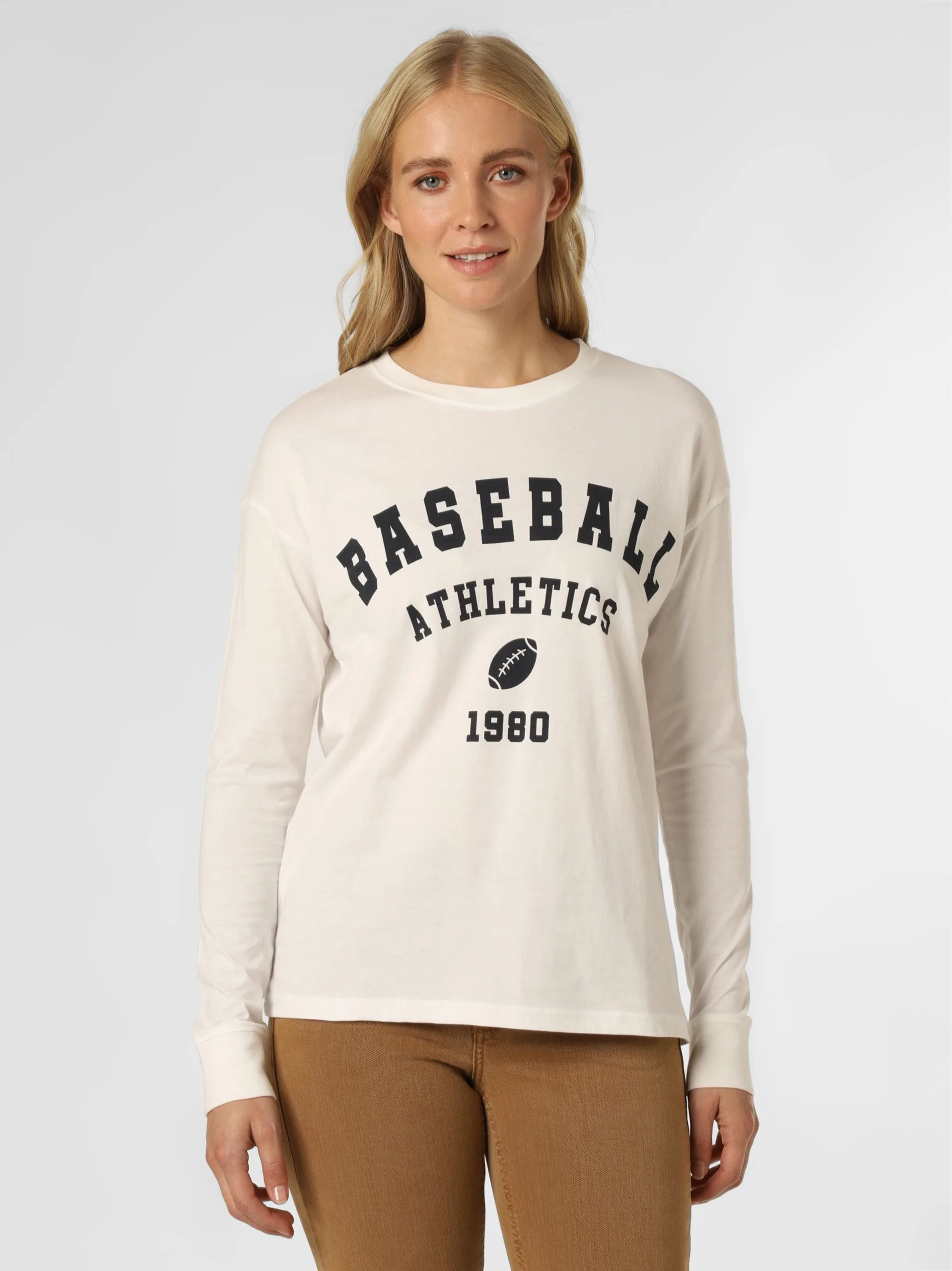 Marie Lund Longsleeves Shirt Dames Wit 2 Marie Lund Longsleeves Shirt Dames Wit - Afbeelding 2