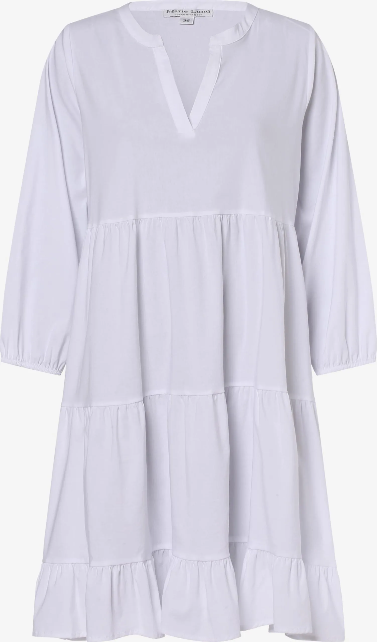 Marie Lund Mini Jurken Jurk Dames Wit 1 Marie Lund Mini Jurken Jurk Dames Wit