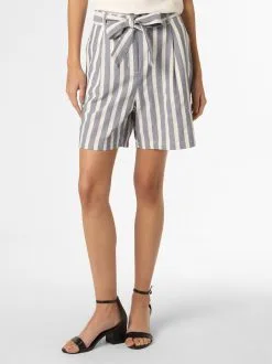 Marie Lund Shorts Regular Broek Dames Smoky Blue