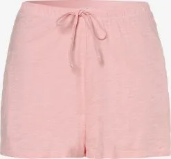 Marie Lund Shorts Regular Broek Dames Lichtroze