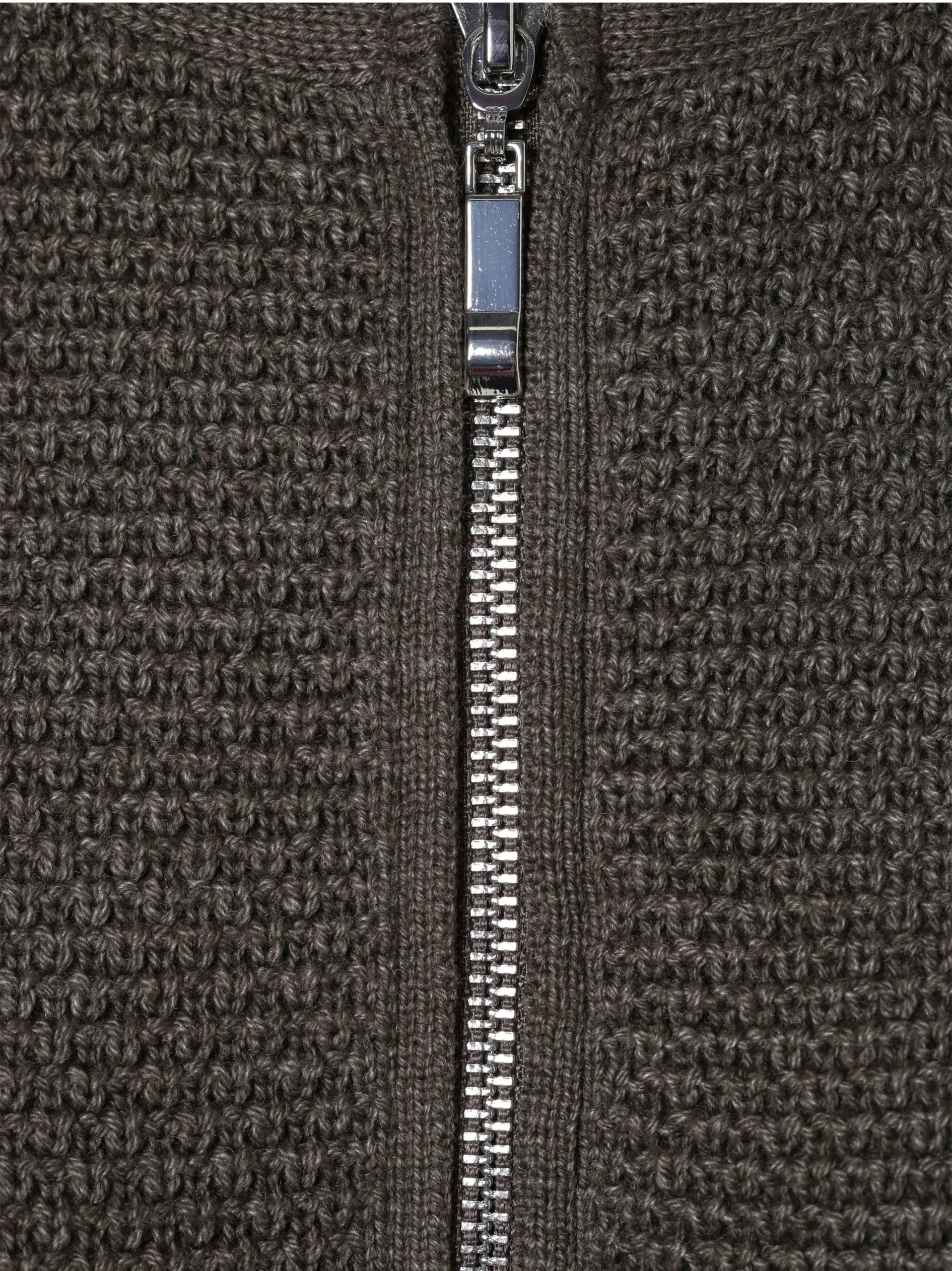 Marie Lund Vesten Gebreid Vest Dames Kaki 3 Marie Lund Vesten Gebreid Vest Dames Kaki - Afbeelding 3