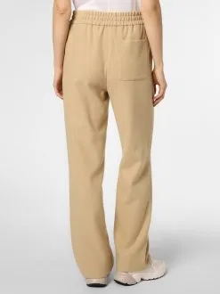 Marie Lund Pantalons Loosefit Broek Dames Sand -Marie Lund Verkoop fb57243397435b6b7cd5855a07554cfc