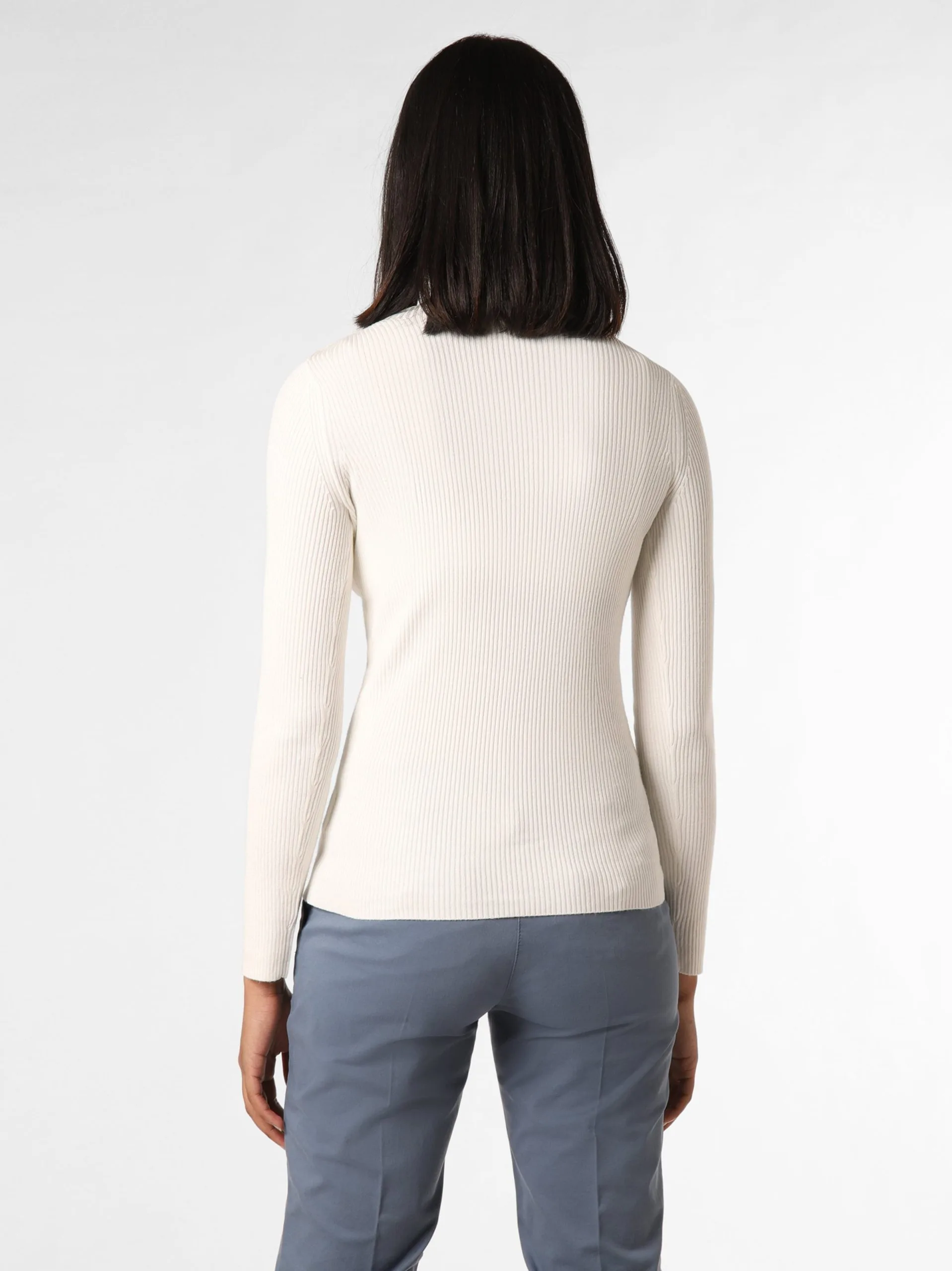 Marie Lund Basic Truien Trui Dames Ecru 3 Marie Lund Basic Truien Trui Dames Ecru - Afbeelding 3