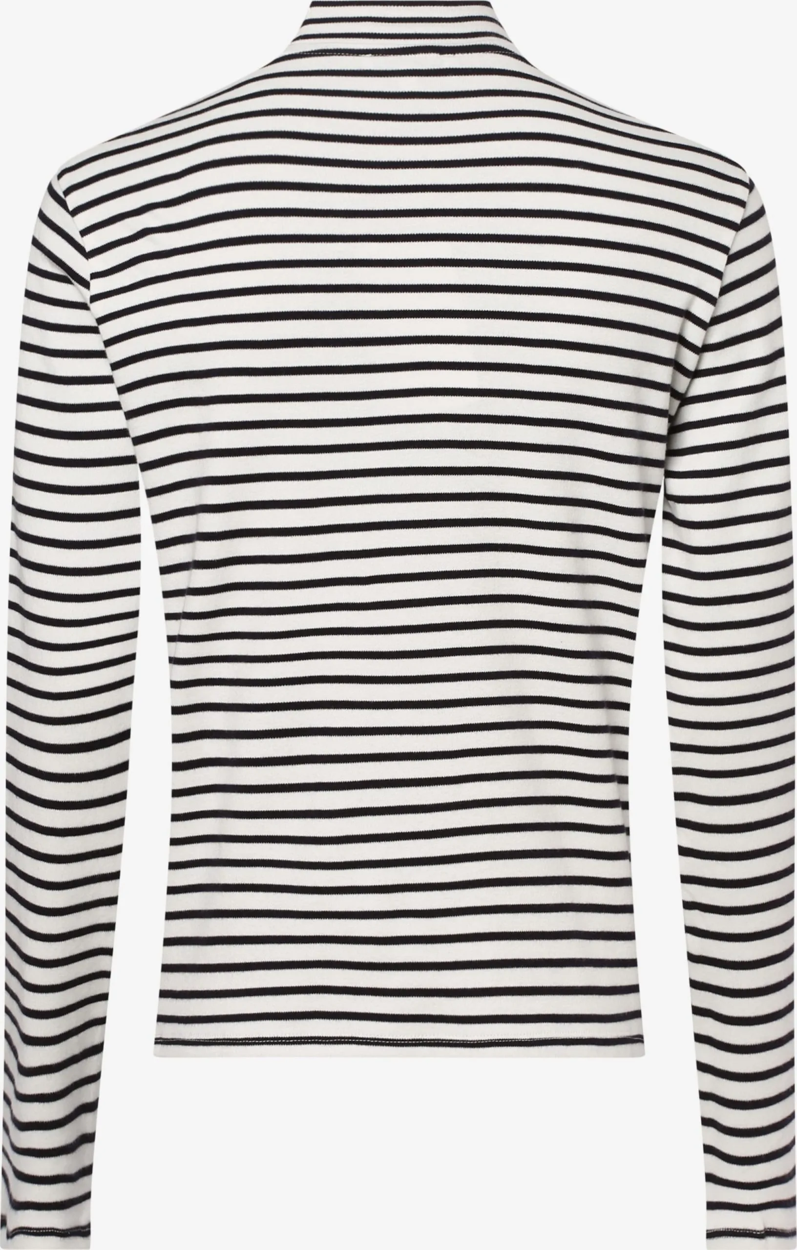 Marie Lund Longsleeves Shirt Dames Crème / Zwart 2 Marie Lund Longsleeves Shirt Dames Crème / Zwart - Afbeelding 2